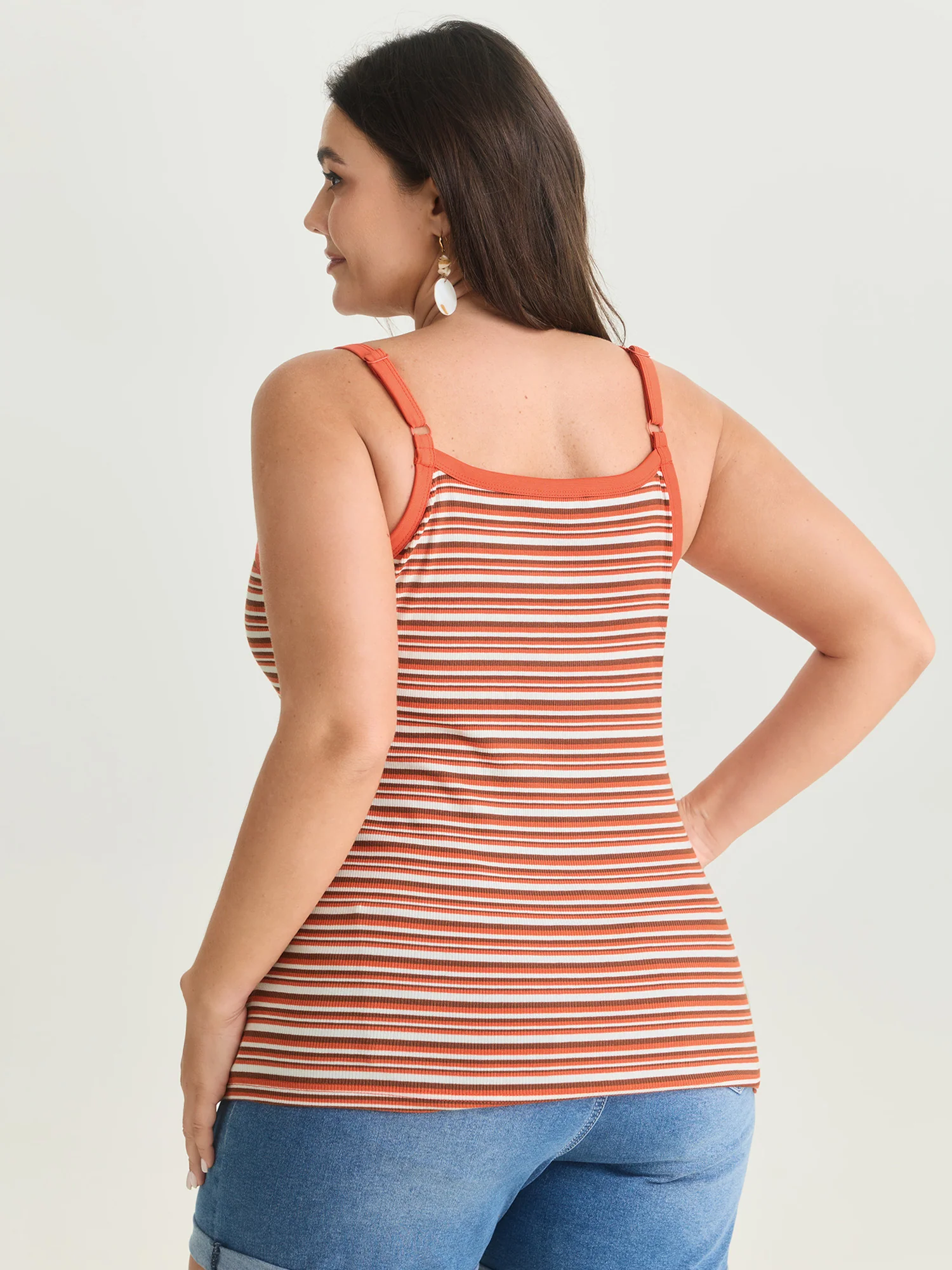 Supersoft Striped Pattern Tank Top - Image 4