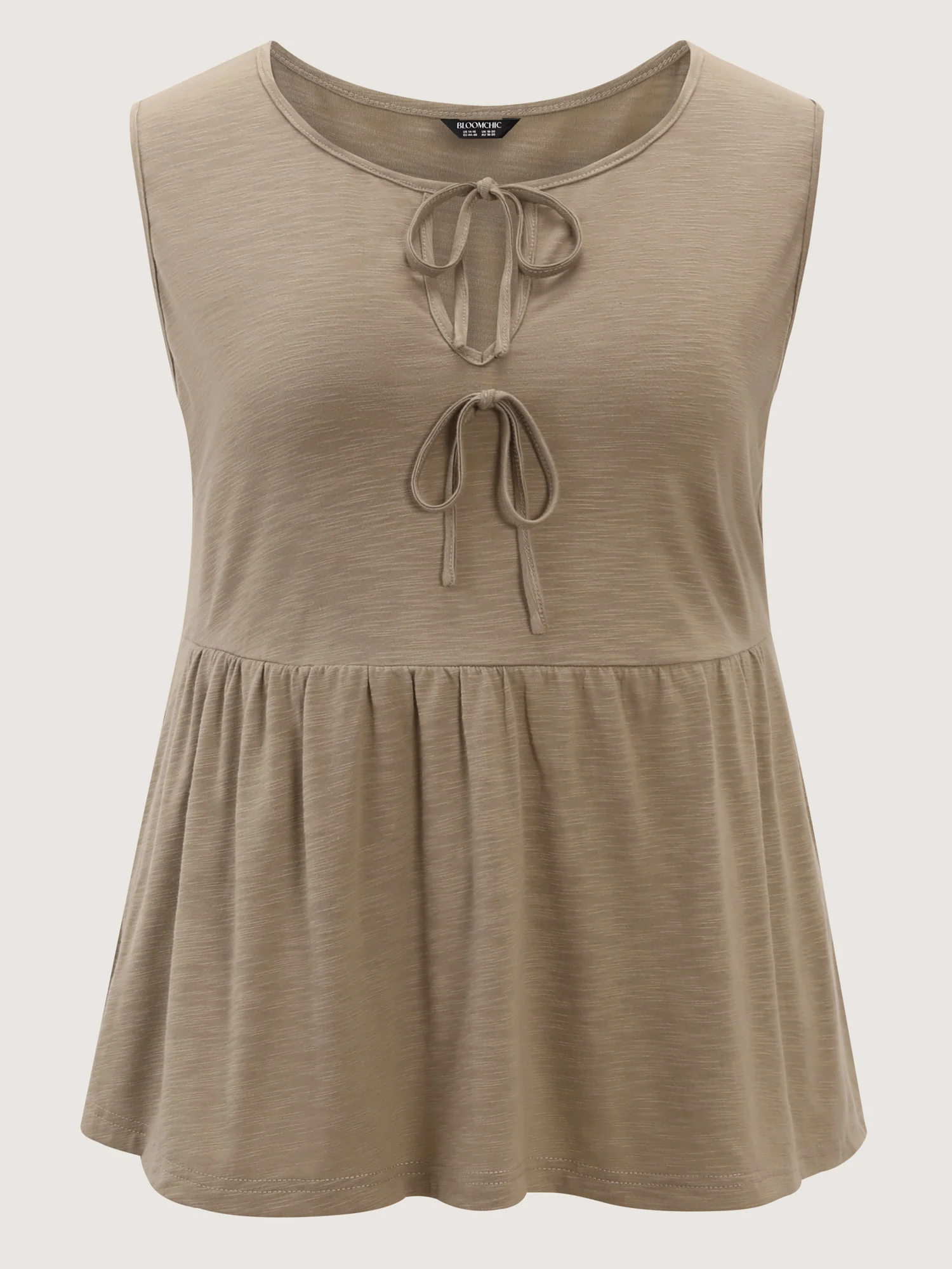 Supersoft Textured Front Tie Tiered Lounge Set - Image 11