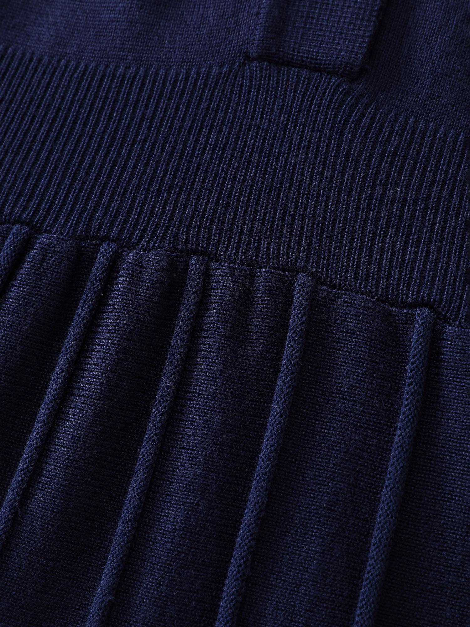Supersoft Textured Polo Collar Sweater Dress - Image 5