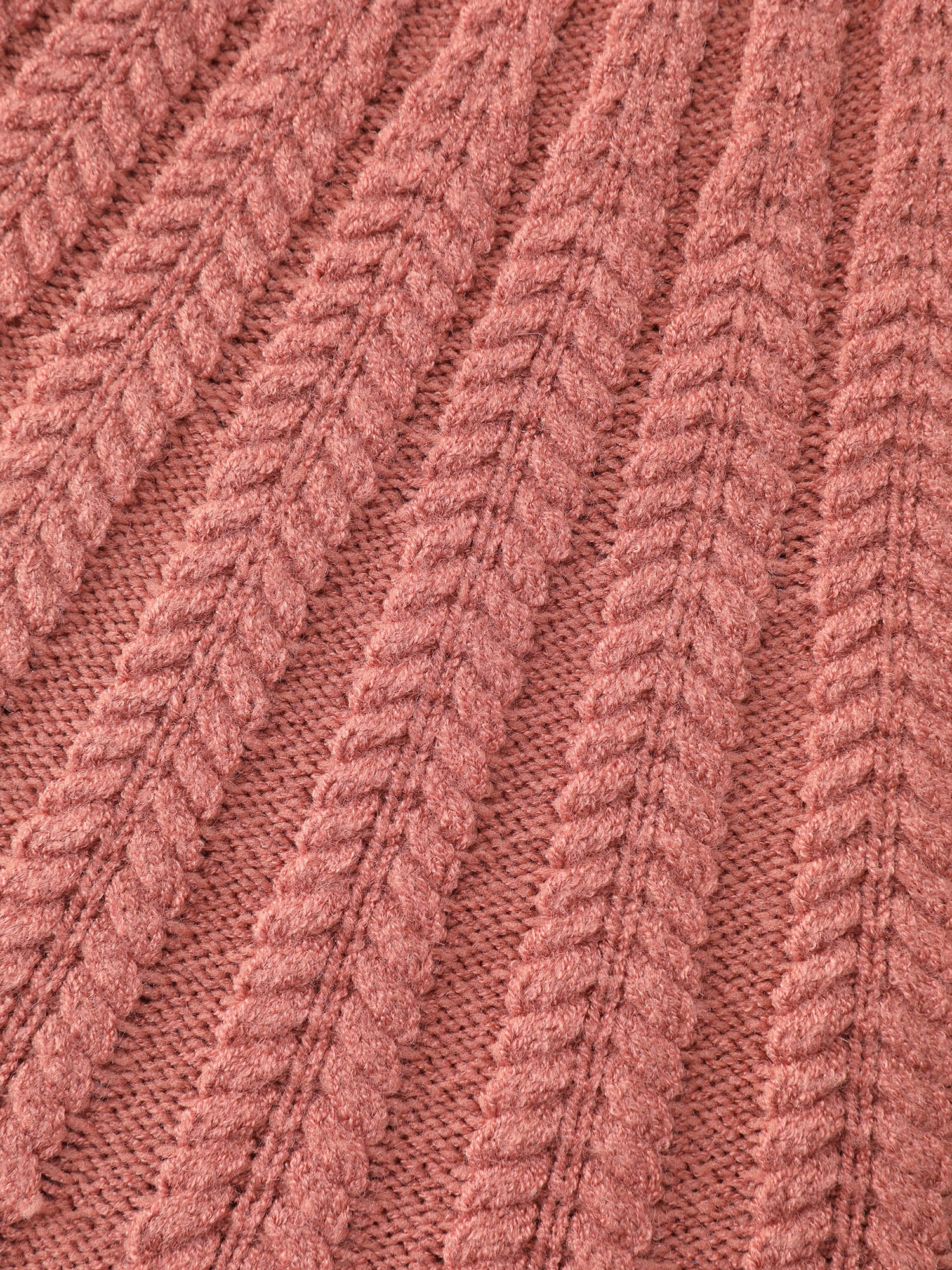 Supersoft Textured Ribbed Hem Drop Shoulder Pullover - Image 6
