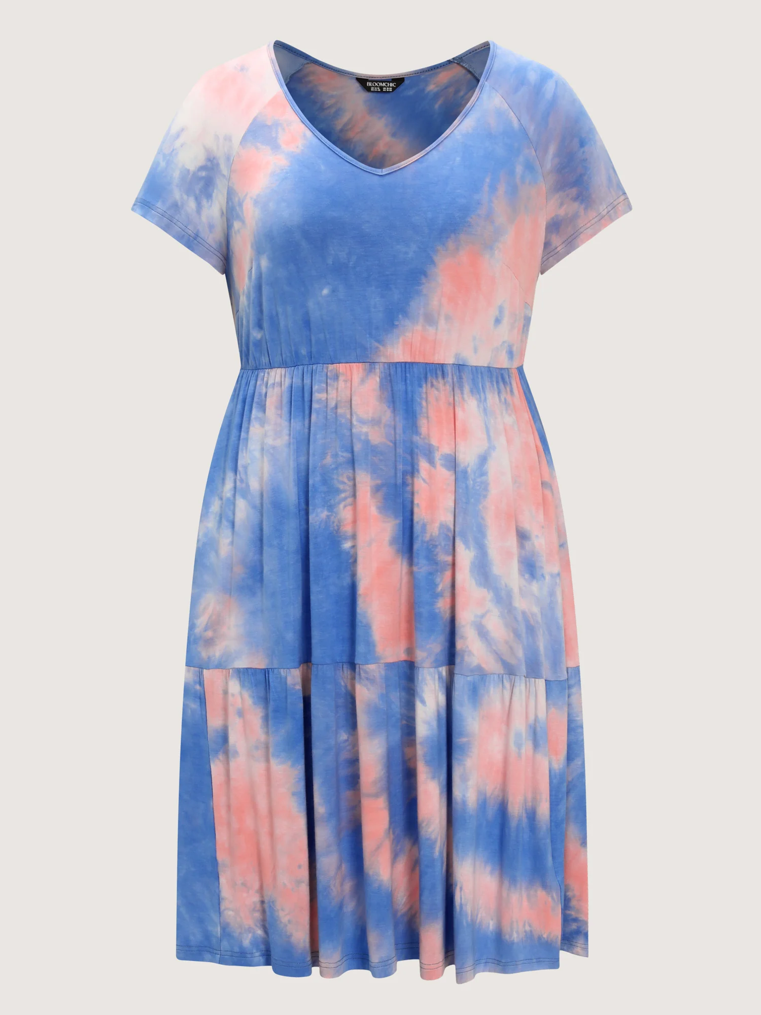 Supersoft Tie-Dye Pockets Midi Dress - Image 7
