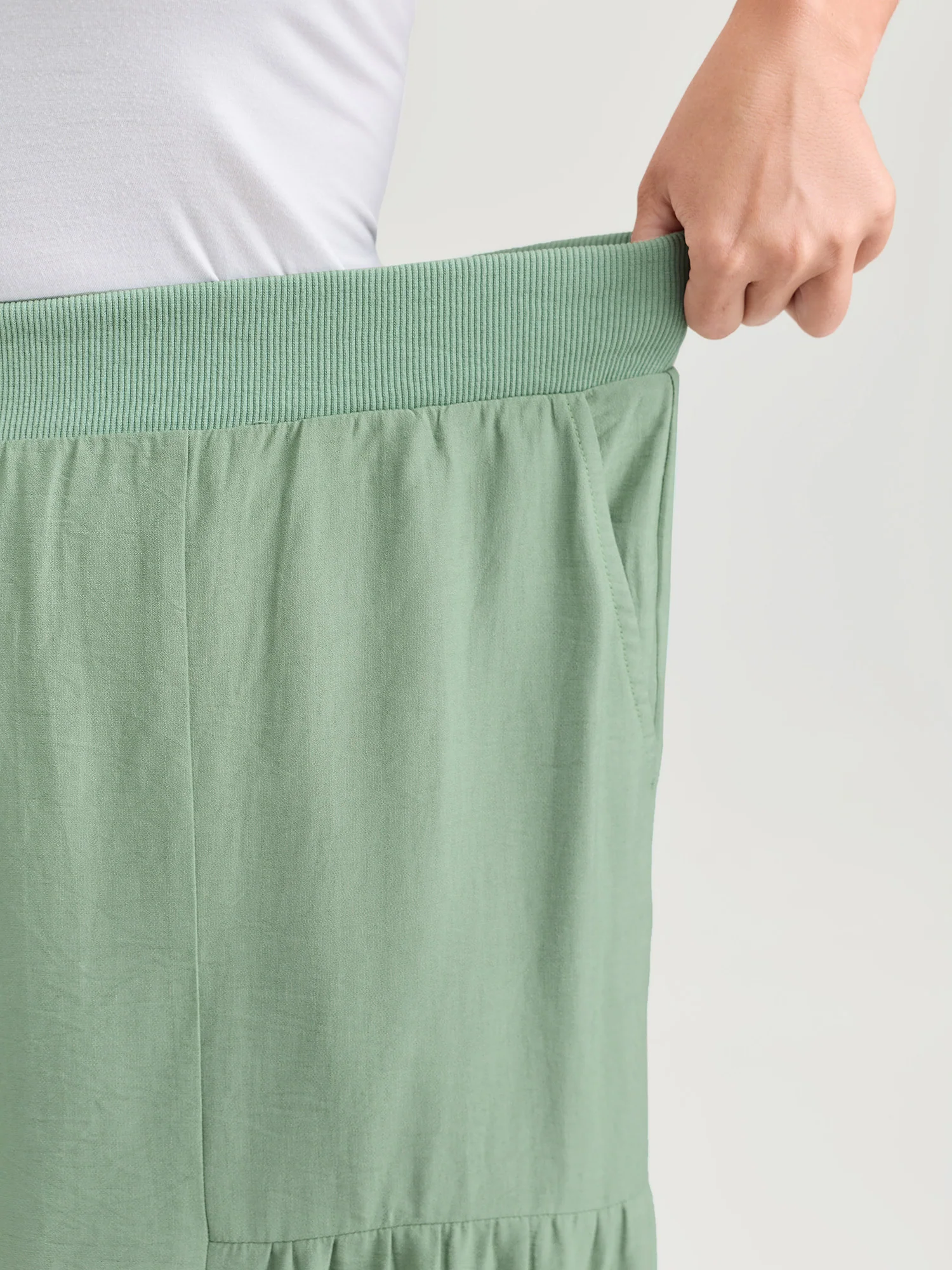 Supersoft Tiered Wide-Leg Pants - Image 4
