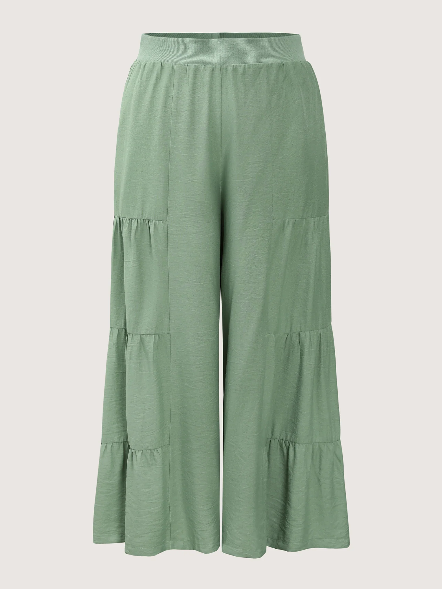 Supersoft Tiered Wide-Leg Pants - Image 8