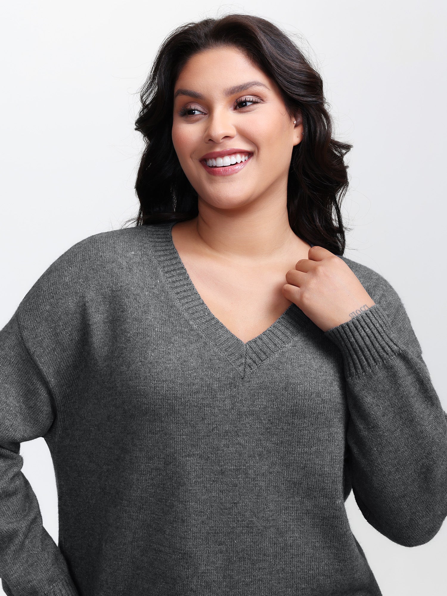 Supersoft Two-Piece Scarf Cozy Pullover - Image 2