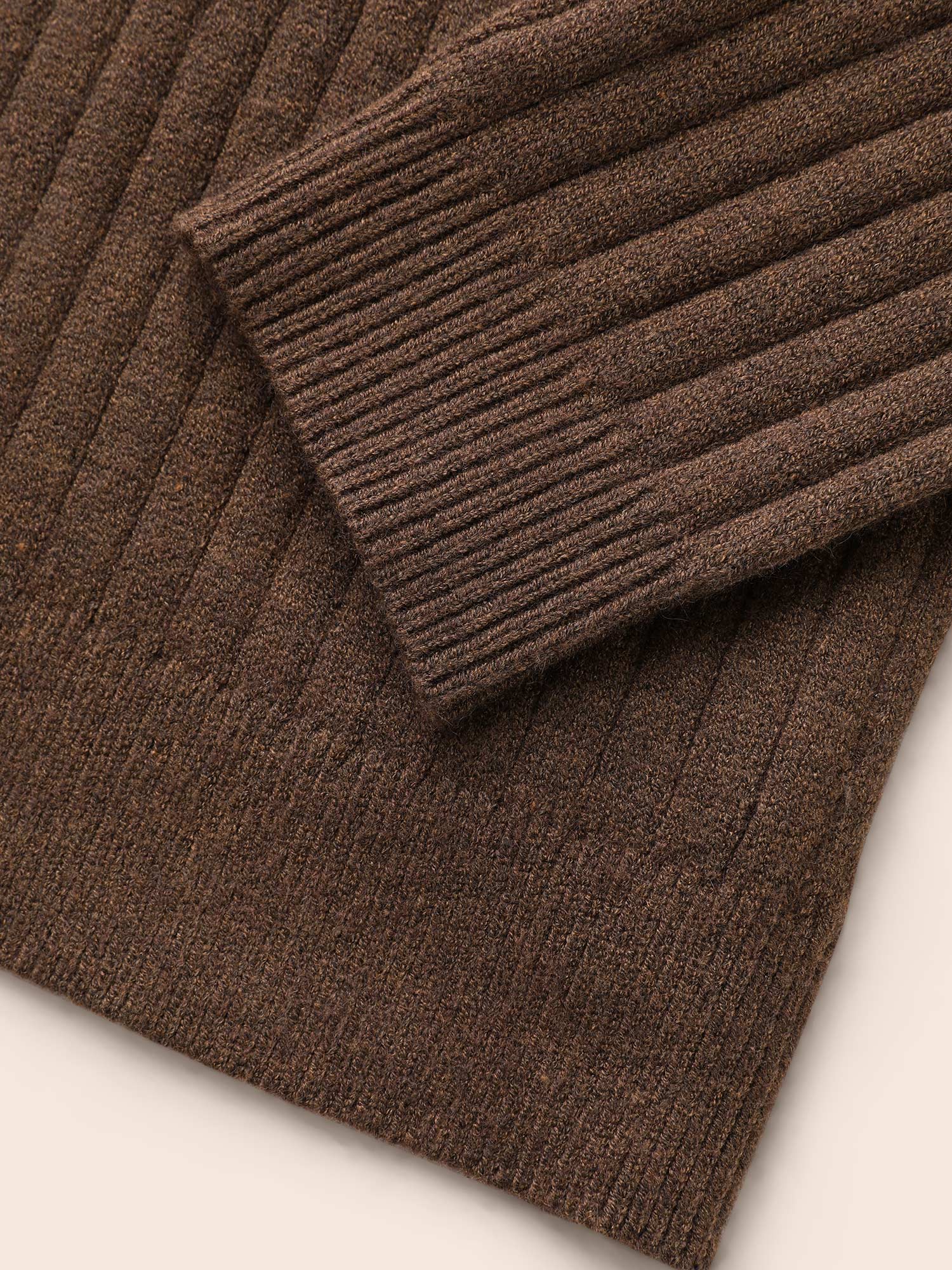 Supersoft V-Neck Cable Knit Cardigan - Image 6