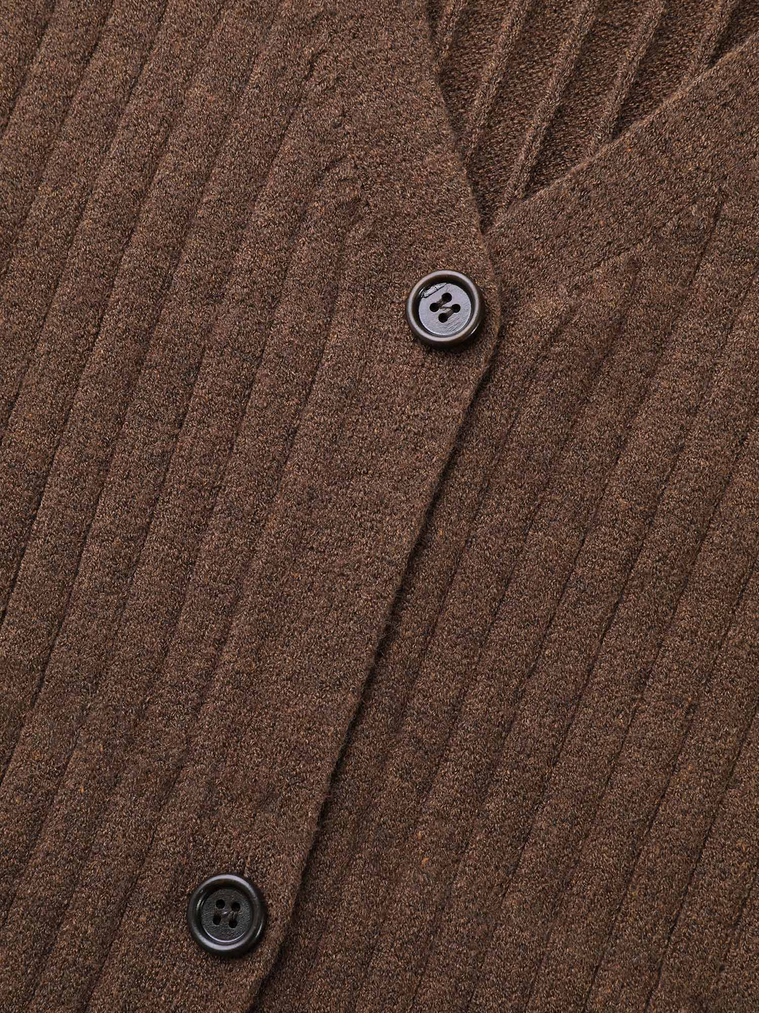 Supersoft V-Neck Cable Knit Cardigan - Image 7