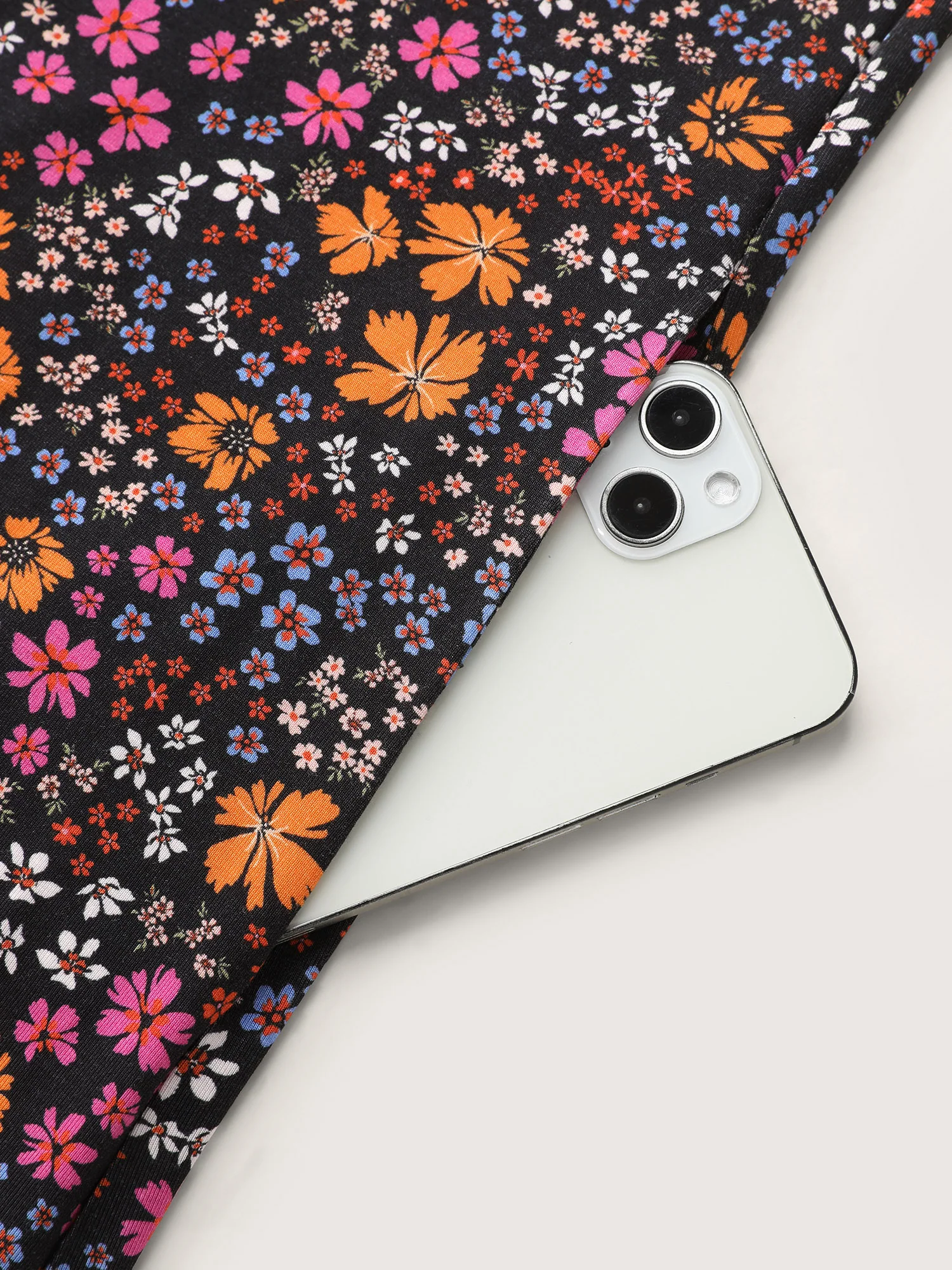 Supersoft Vibrant Floral Print Stretchy Jumpsuit - Image 5