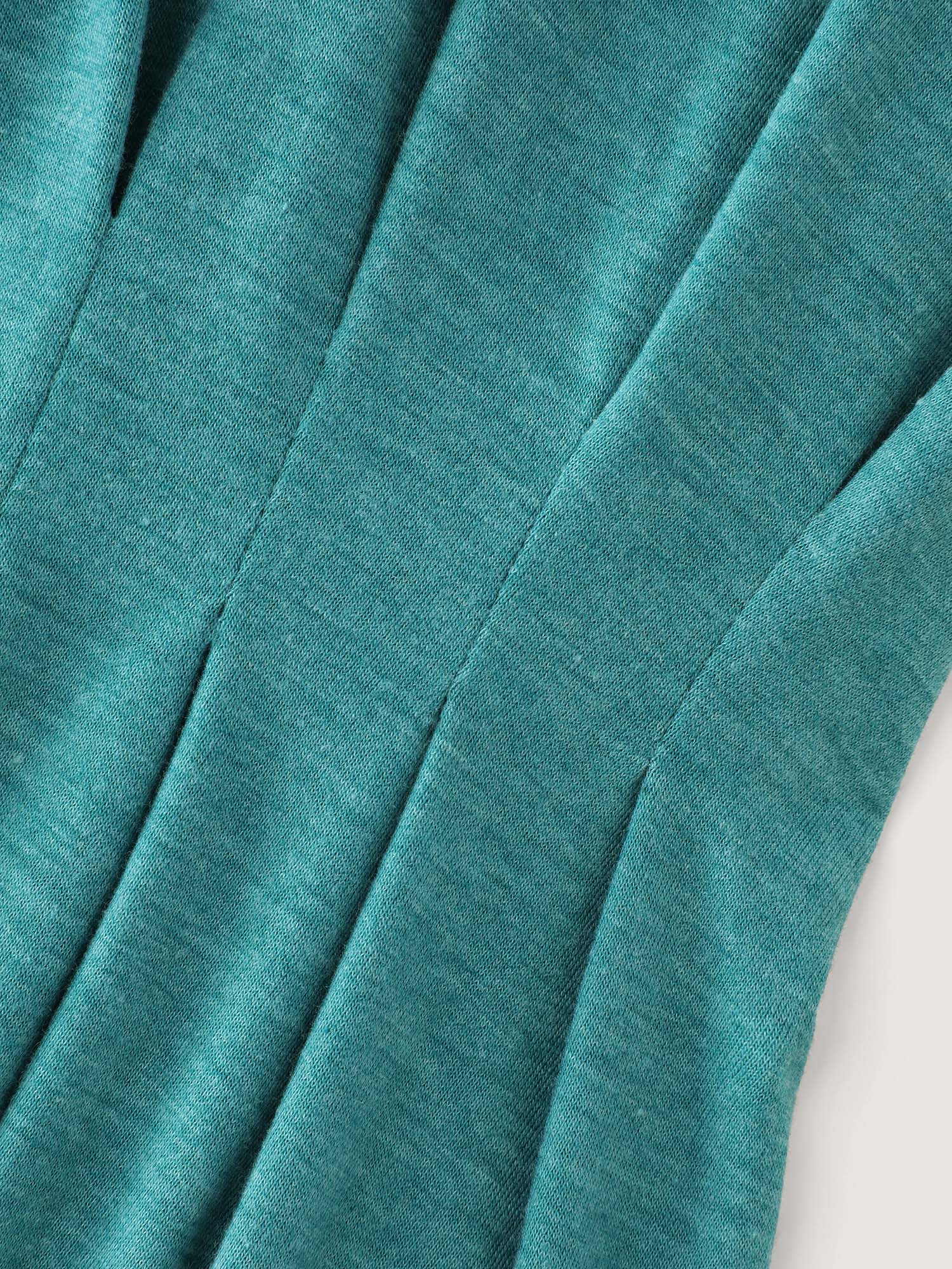Supersoft Waist-Defining Pleated T-Shirt - Image 5