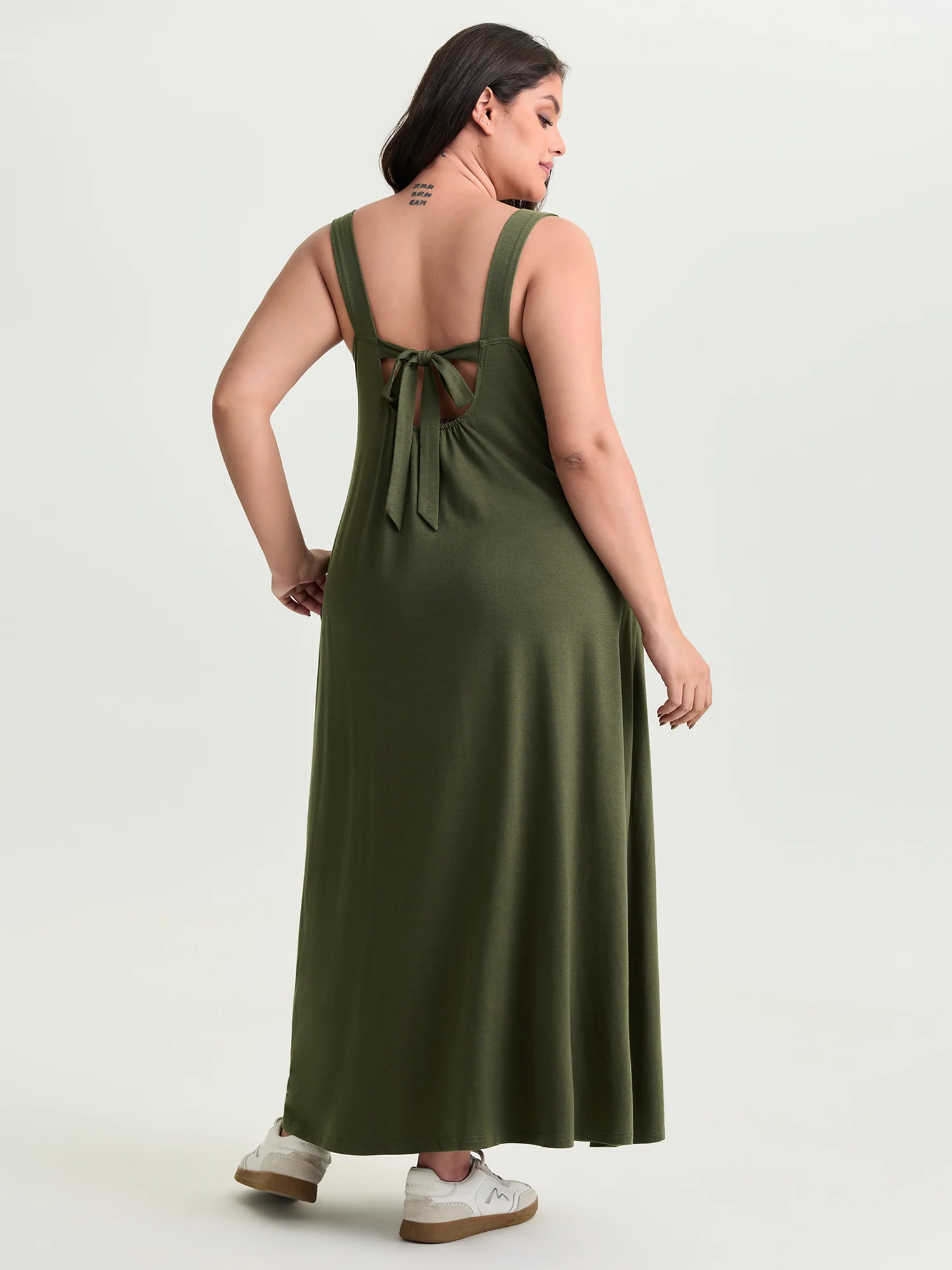 Supersoft Wide-Strap Relaxed-Fit Maxi Dress - Image 5