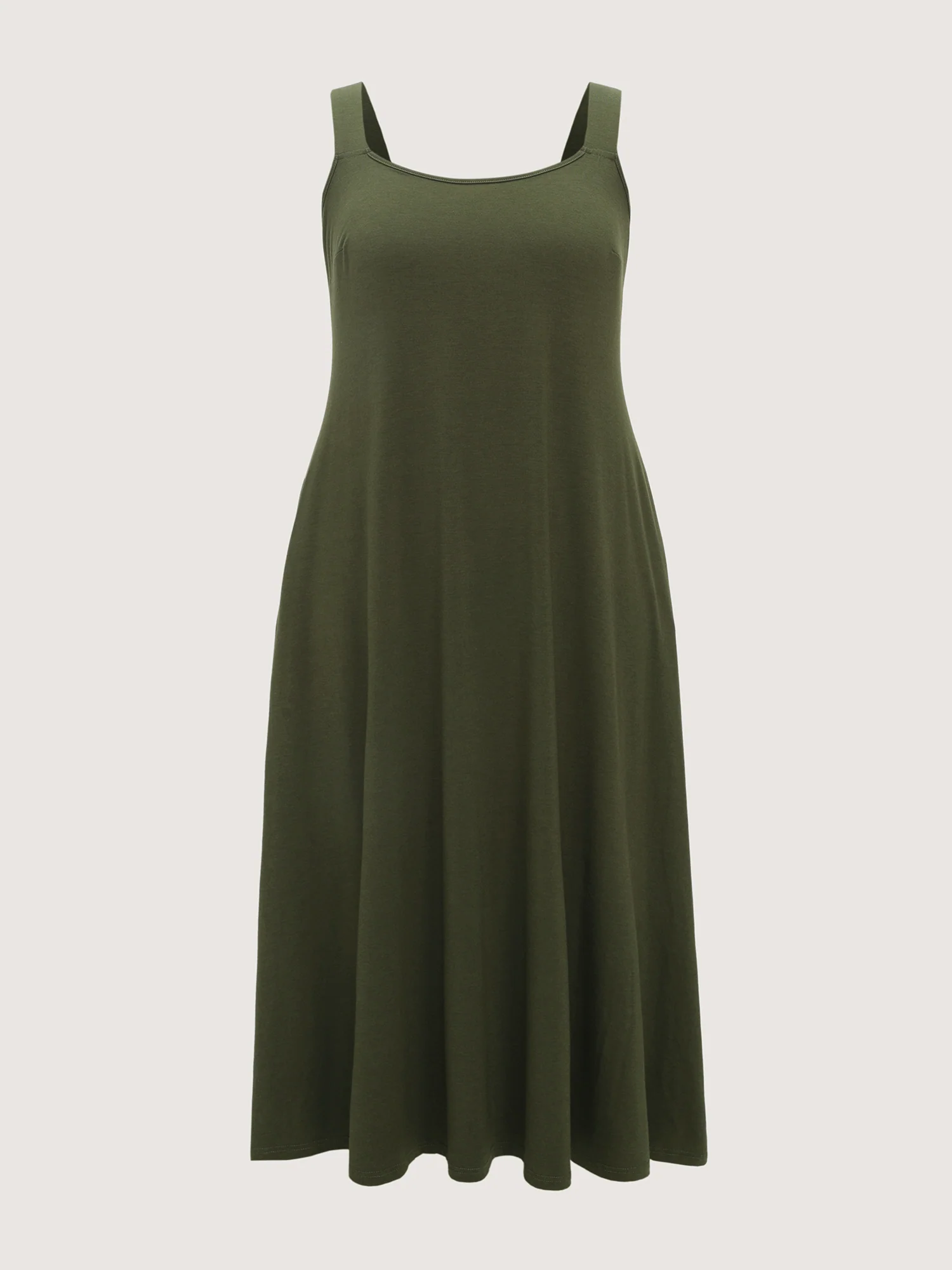 Supersoft Wide-Strap Relaxed-Fit Maxi Dress - Image 8