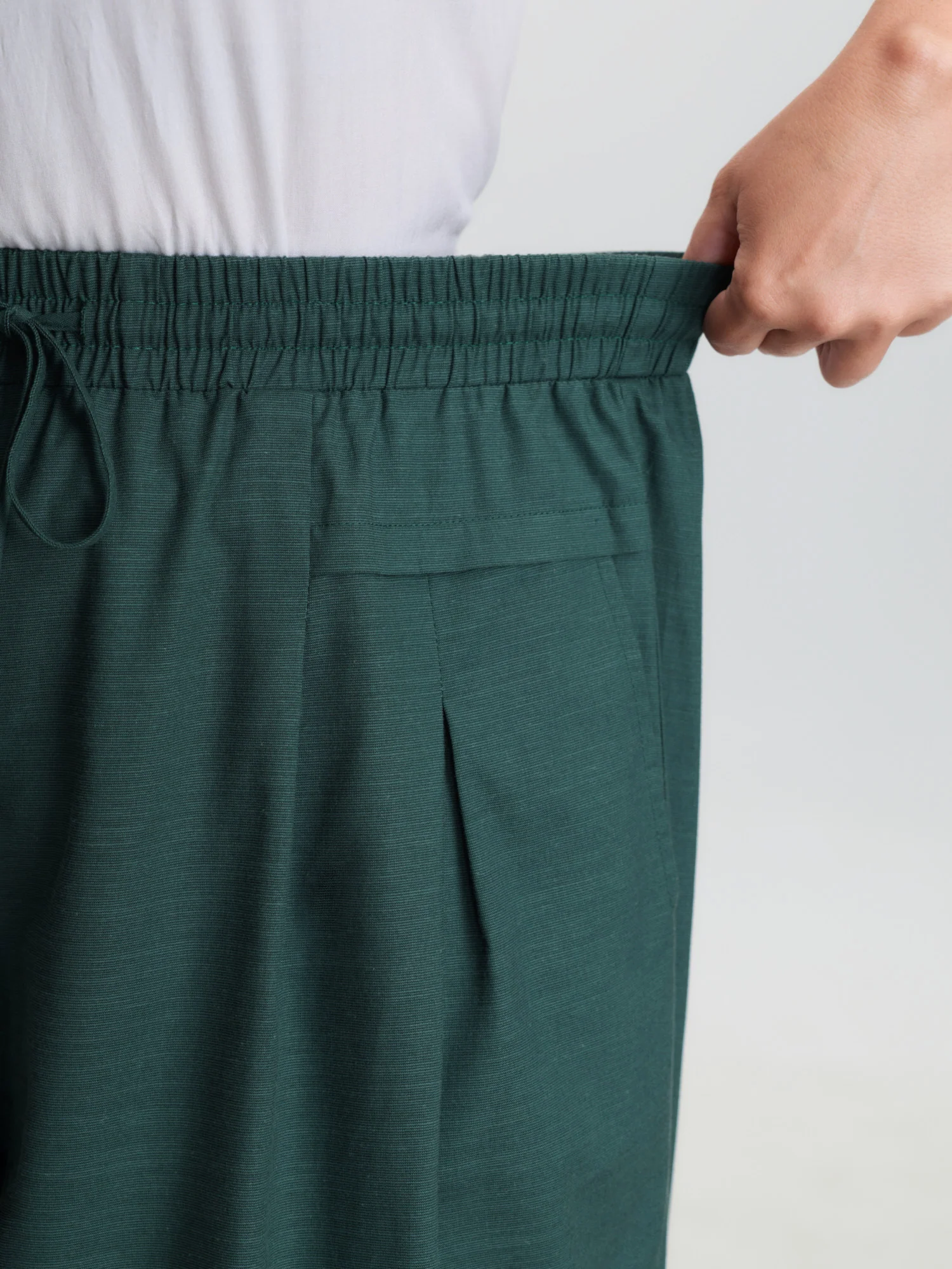 Supersoft Wide Waistband Drawstring Pants - Image 4