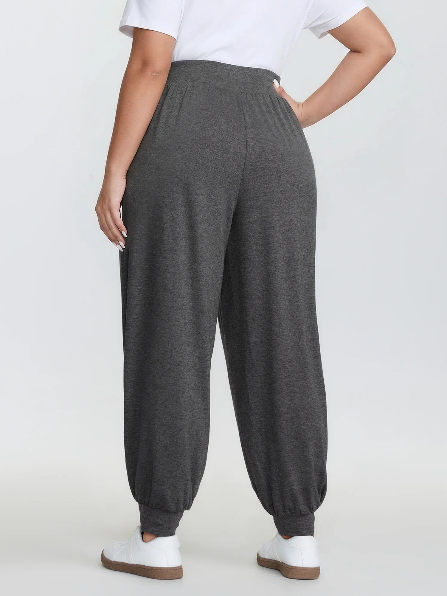Supersoft Wide Waistband Jogger Pants - Image 4