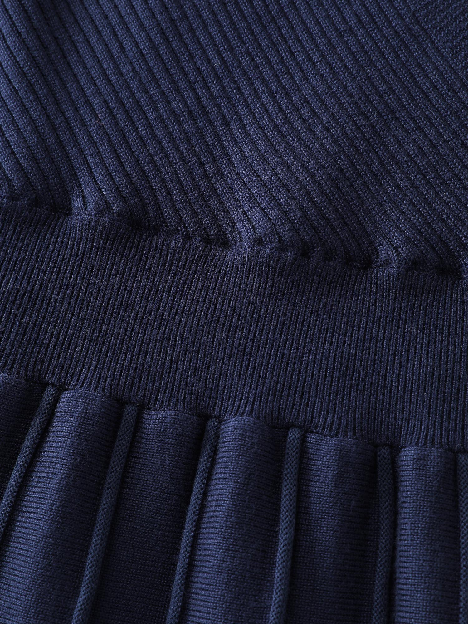Supersoft Wrap Neck Cinched-Waist Sweater Dress - Image 5