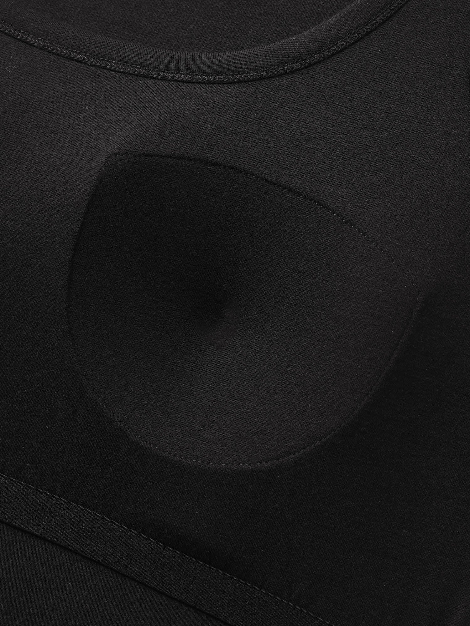 Supportive Bra Pleated Fitted Tank Top - Image 5