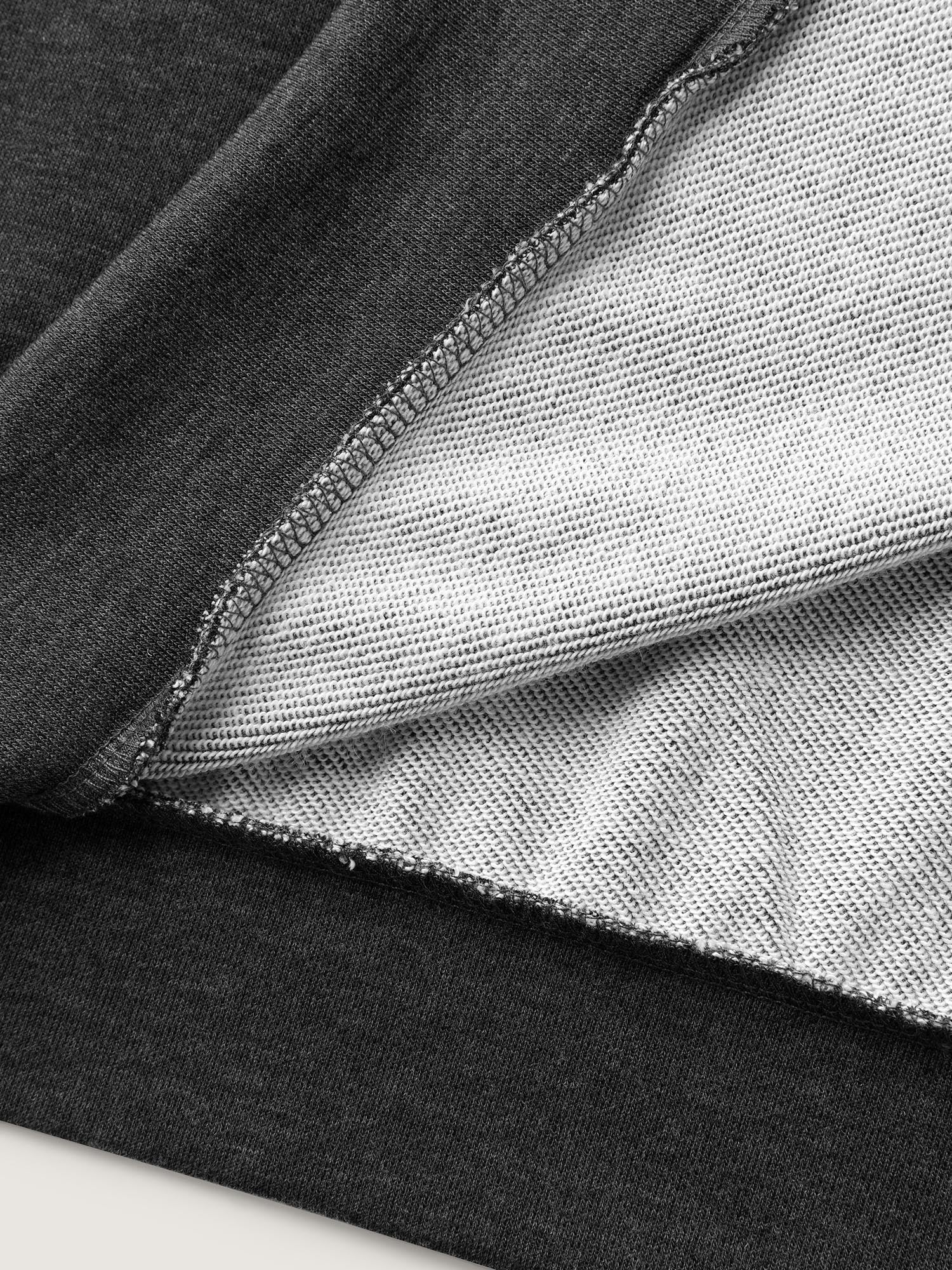 Sweatshirt Longline Solid Jacket - Image 8