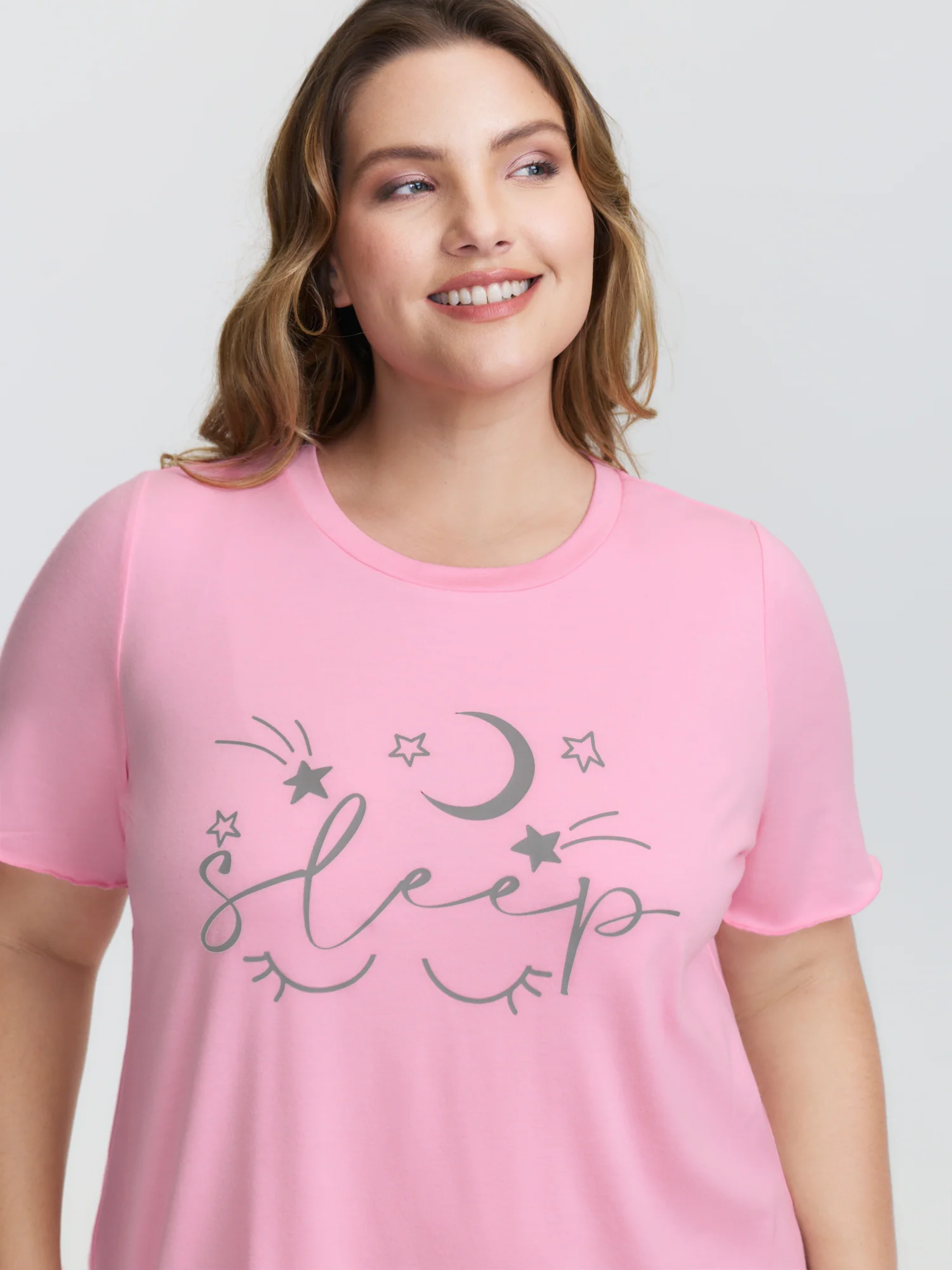 Sweet Dreams Color Contrast Pajama Set - Image 3