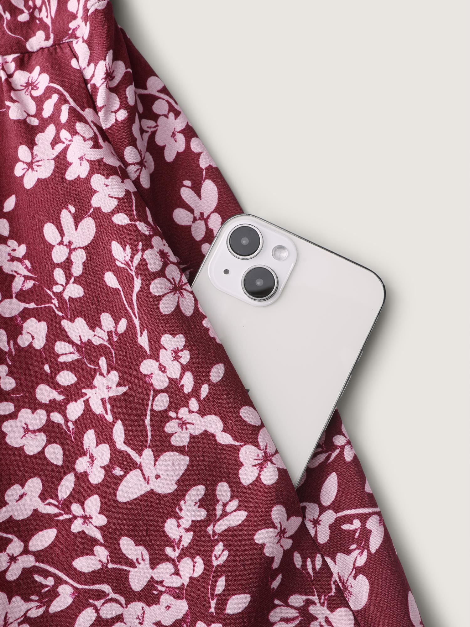 Sweet Floral Adjustable Bust Maxi Dress - Image 5