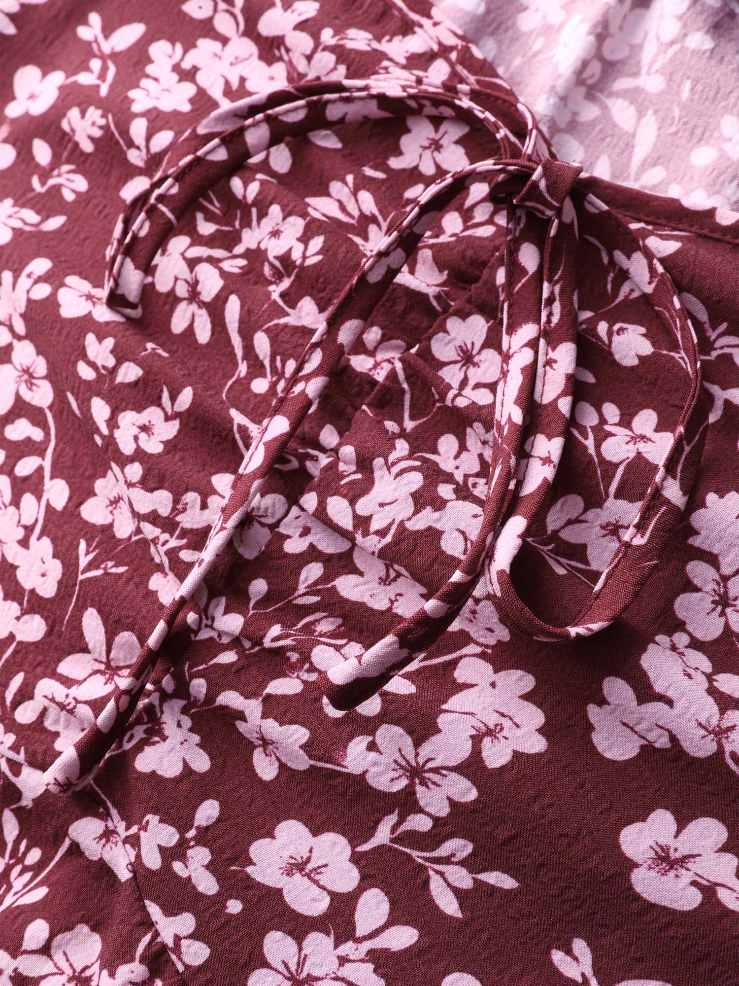 Sweet Floral Adjustable Bust Maxi Dress - Image 6