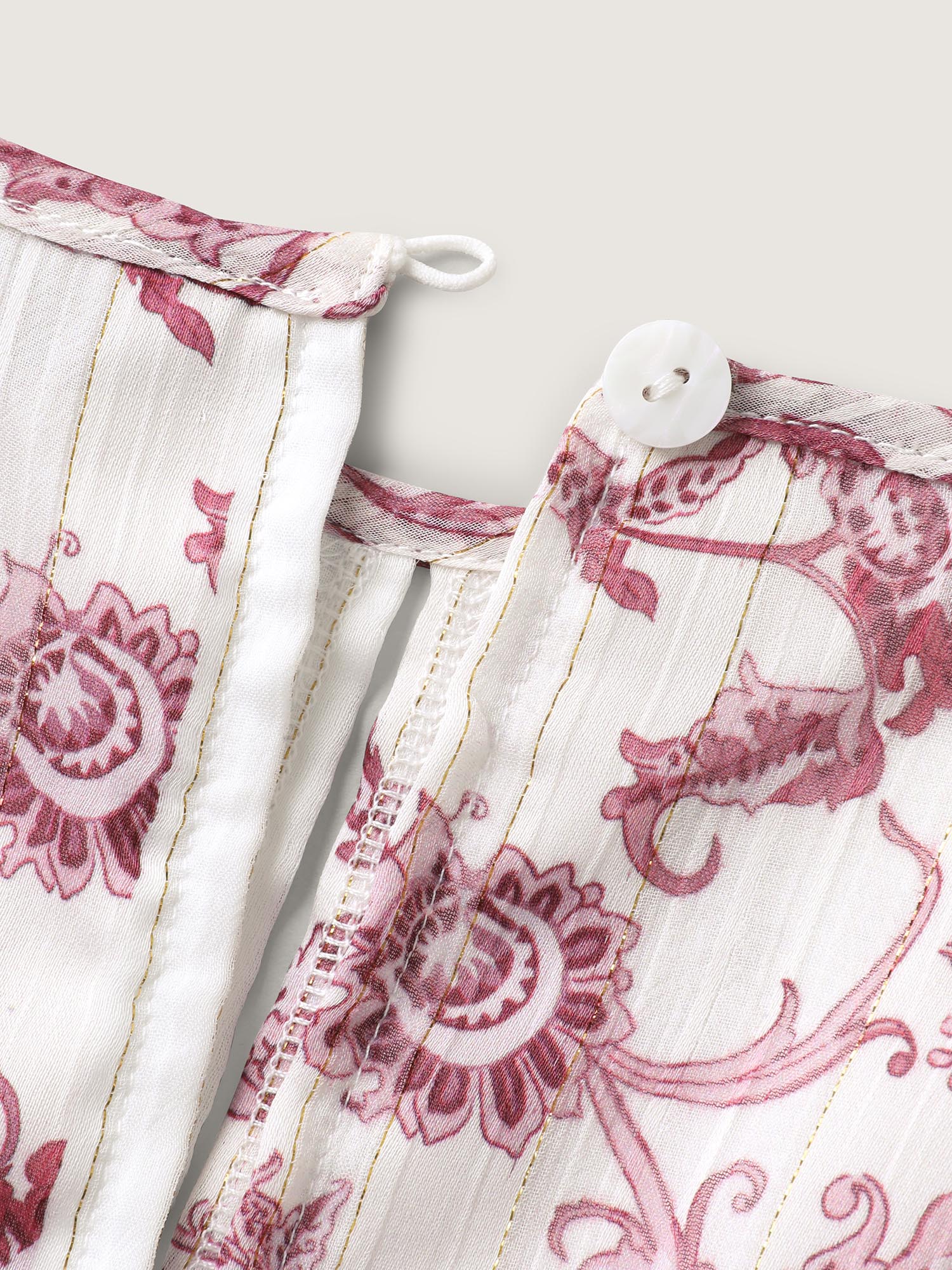 Sweet Florals Halter Neck Midi Dress - Image 5