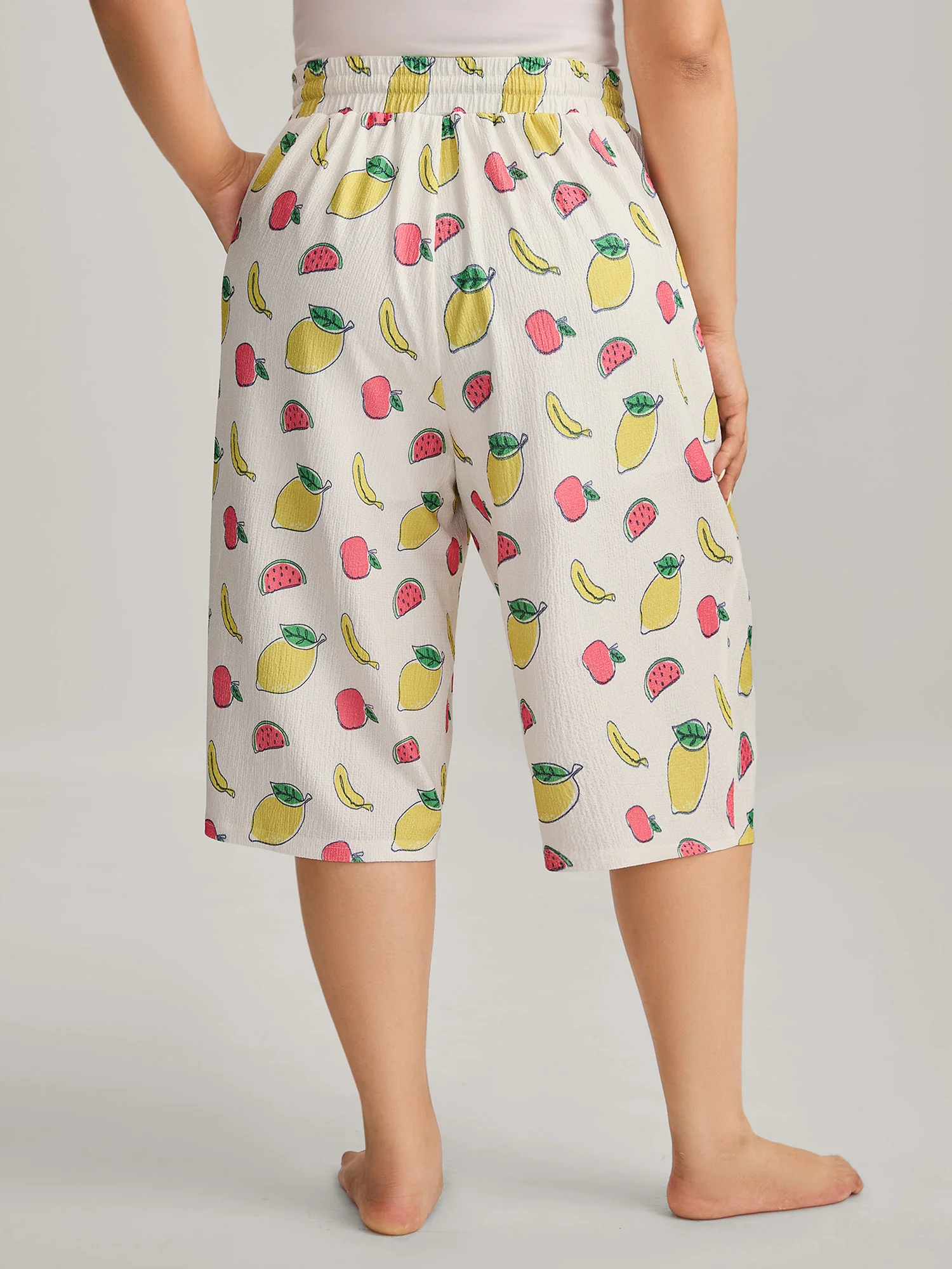 Sweet Fruits Wide-Leg Lounge Pants - Image 5