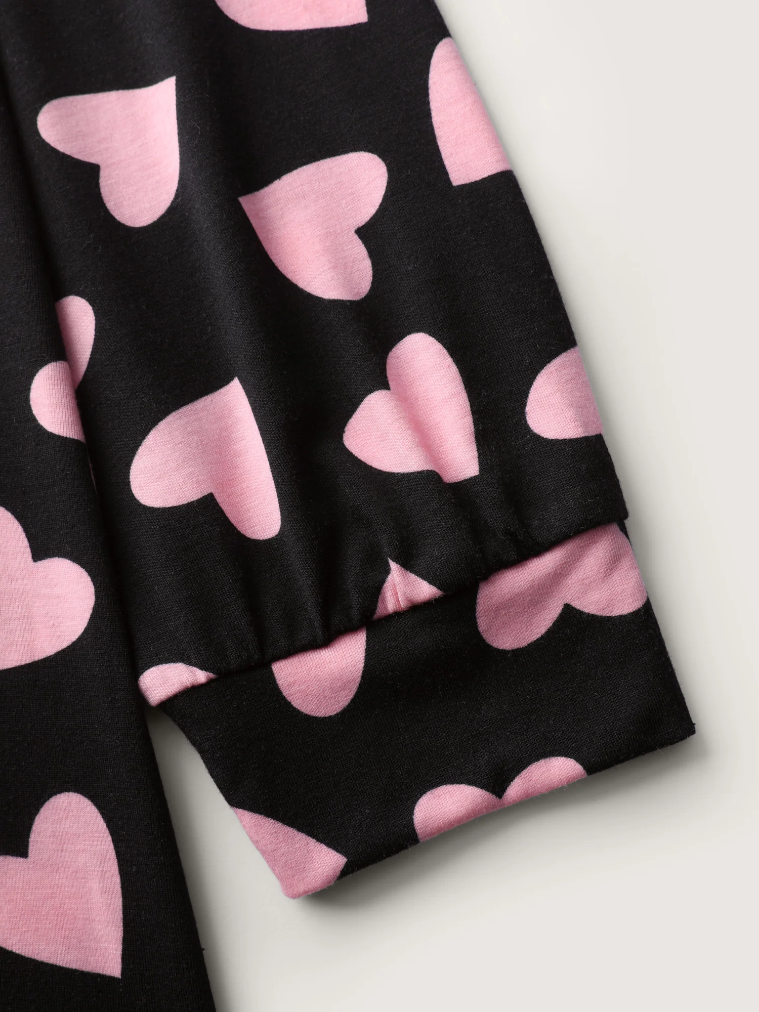 Sweet Hearts Stretchy Waist Knit Loungewear Set - Image 12