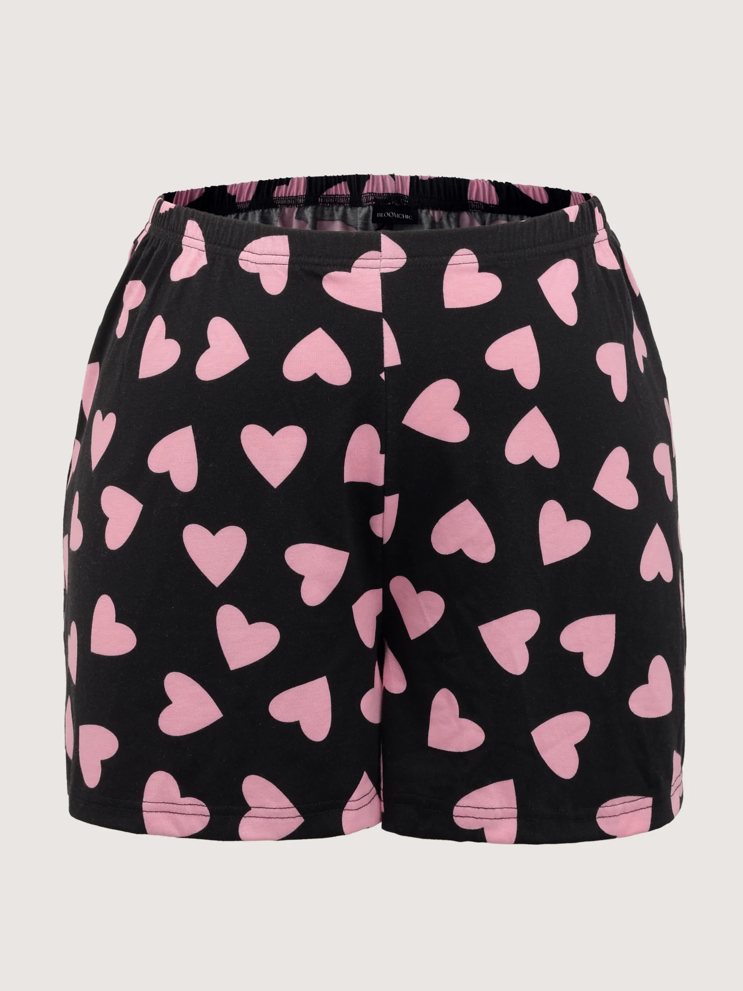 Sweet Hearts Stretchy Waist Knit Loungewear Set - Image 9
