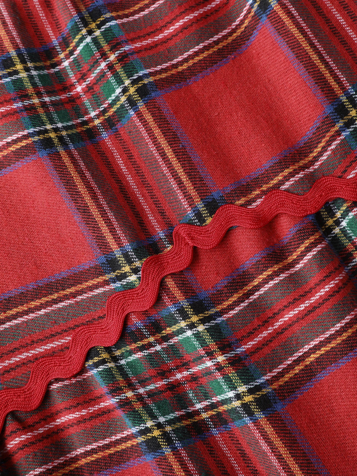 Sweet Holidays Ribbon Tiered Knee Dress - Image 7