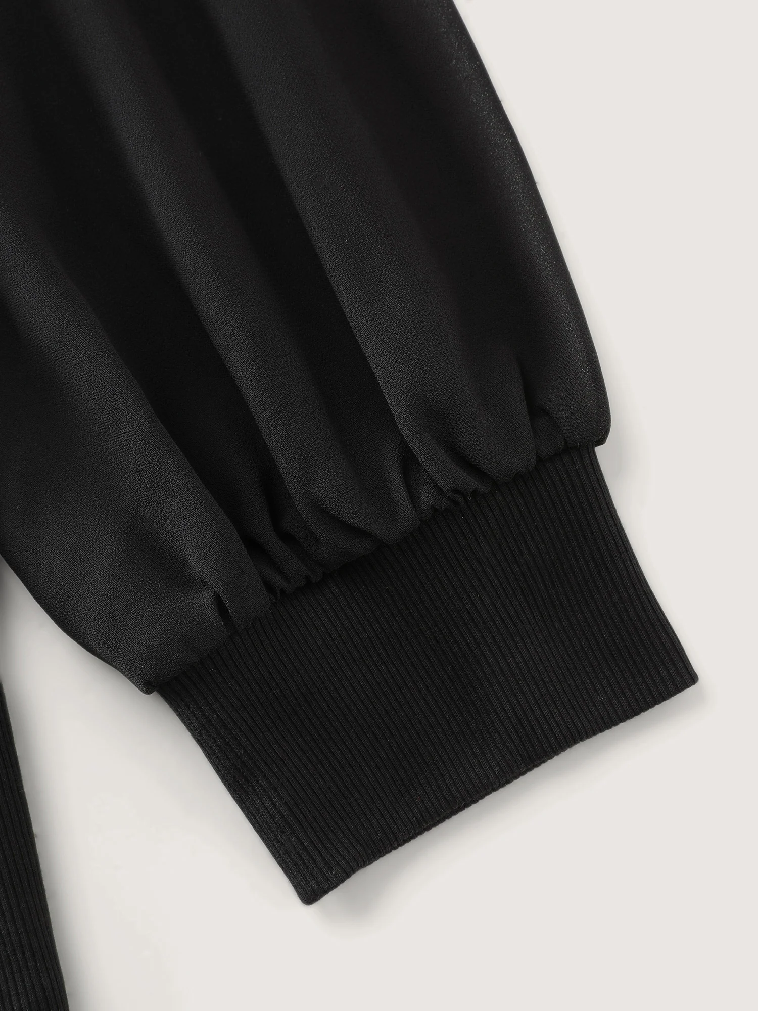 Sweetheart Neckline Cinched Waist Blouse - Image 7