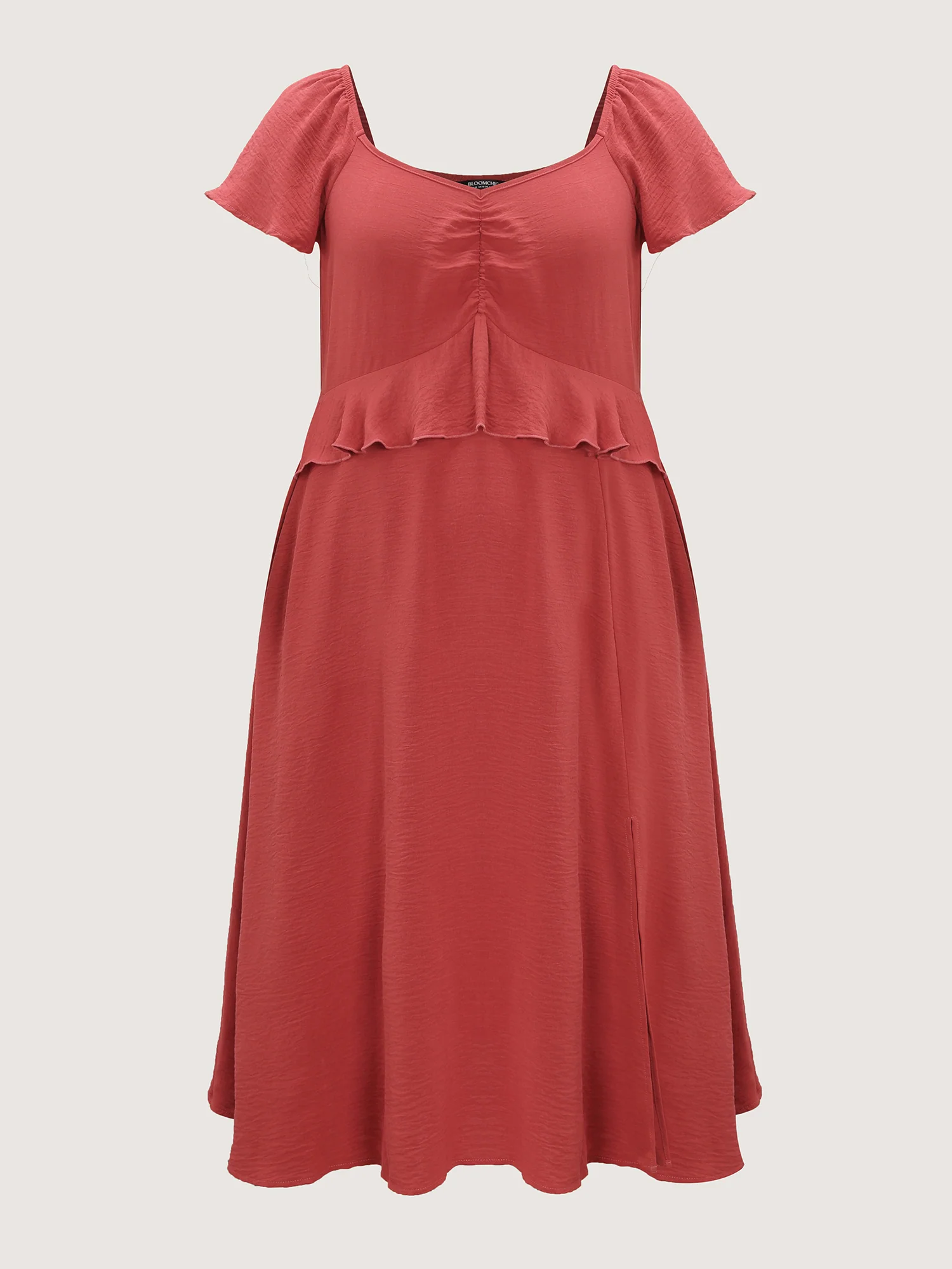 Sweetheart Neckline Cinched-Waist Maxi Dress - Image 7