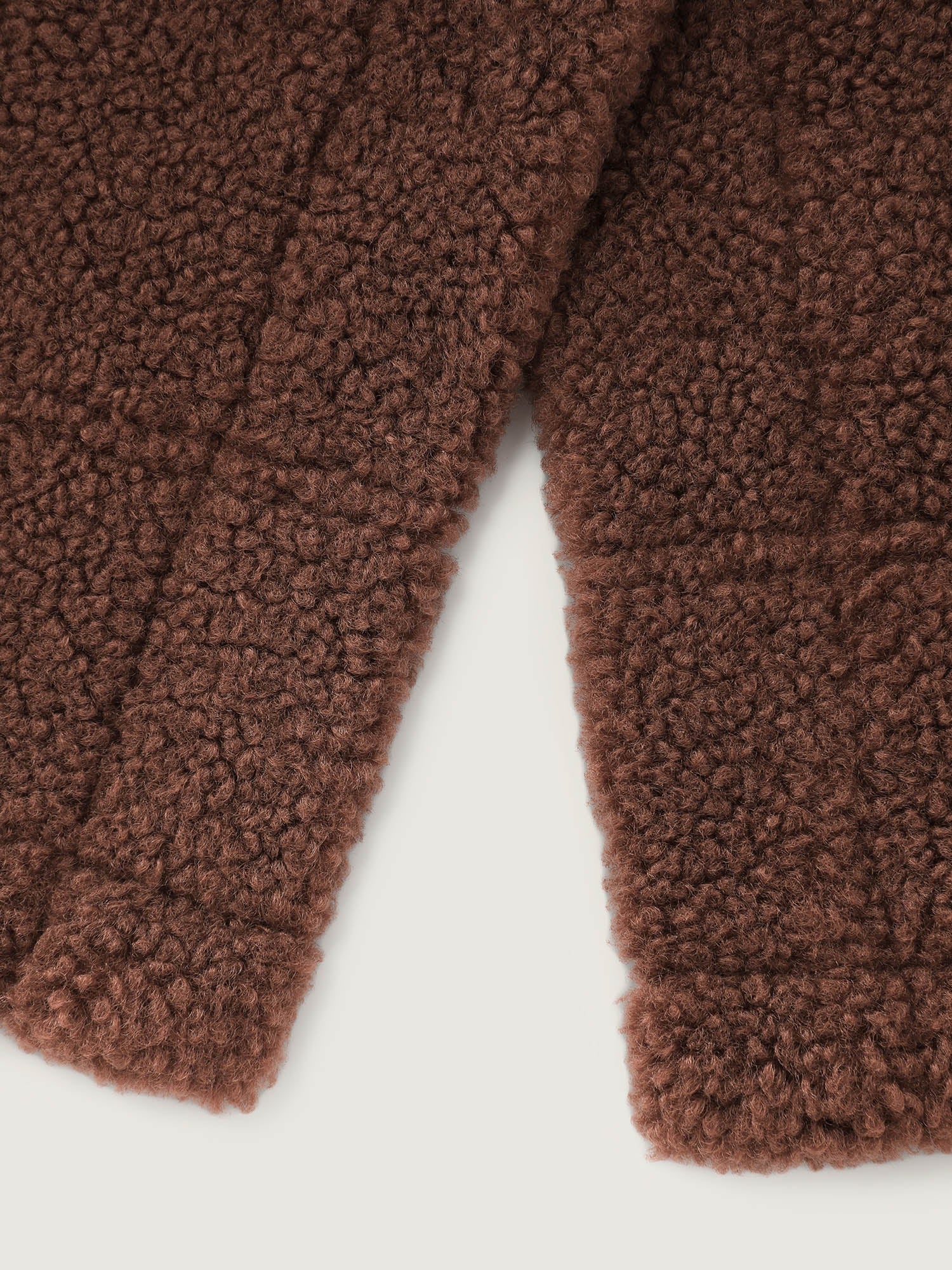 Teddy Fleece Lapel Sleeveless Vest - Image 8