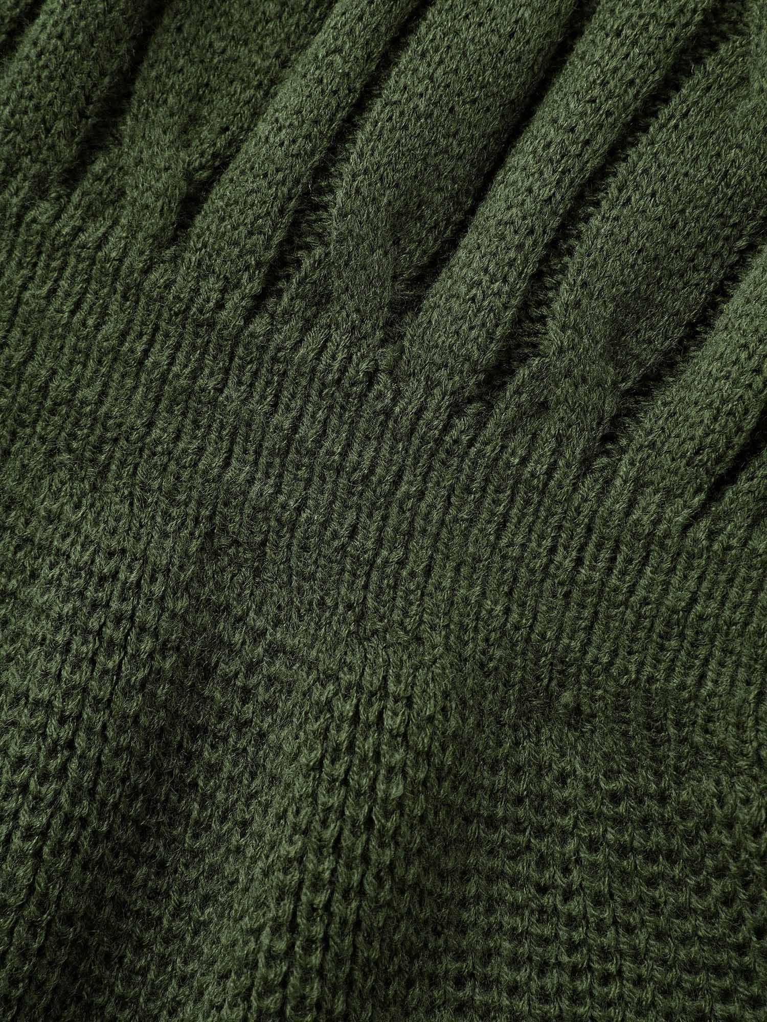 Texture Cable Knit Button Detail Pullover - Image 6