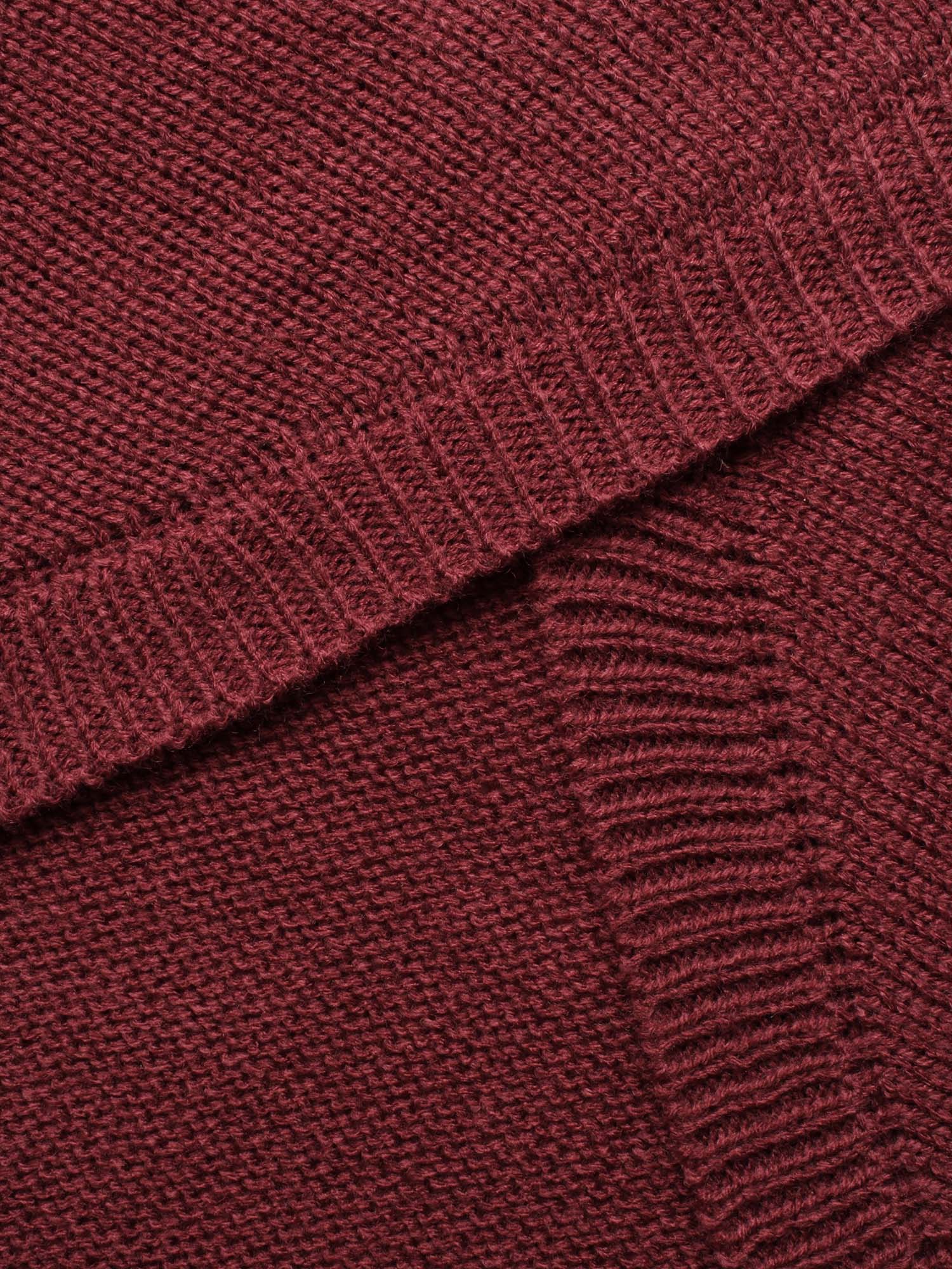 Texture Turtleneck Slit Front Pullover - Image 6