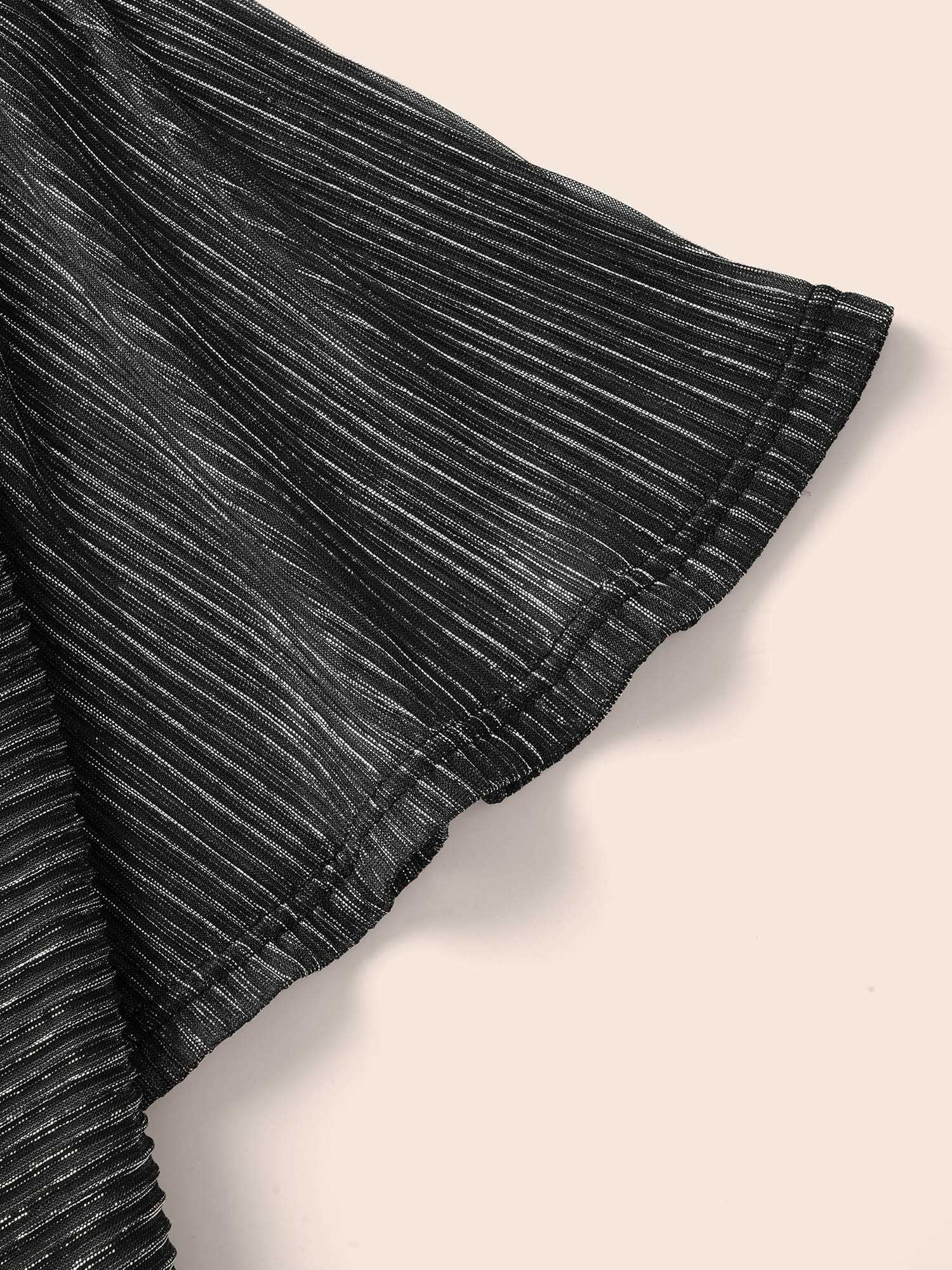 Texture Twist Front See Through Dress - Image 6