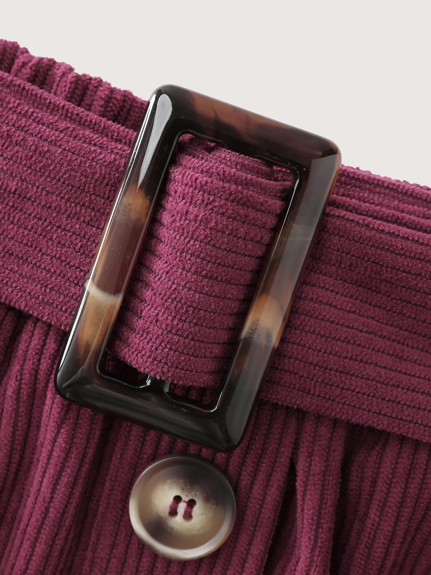 Textured Button-Down Maxi Skirt - Image 5