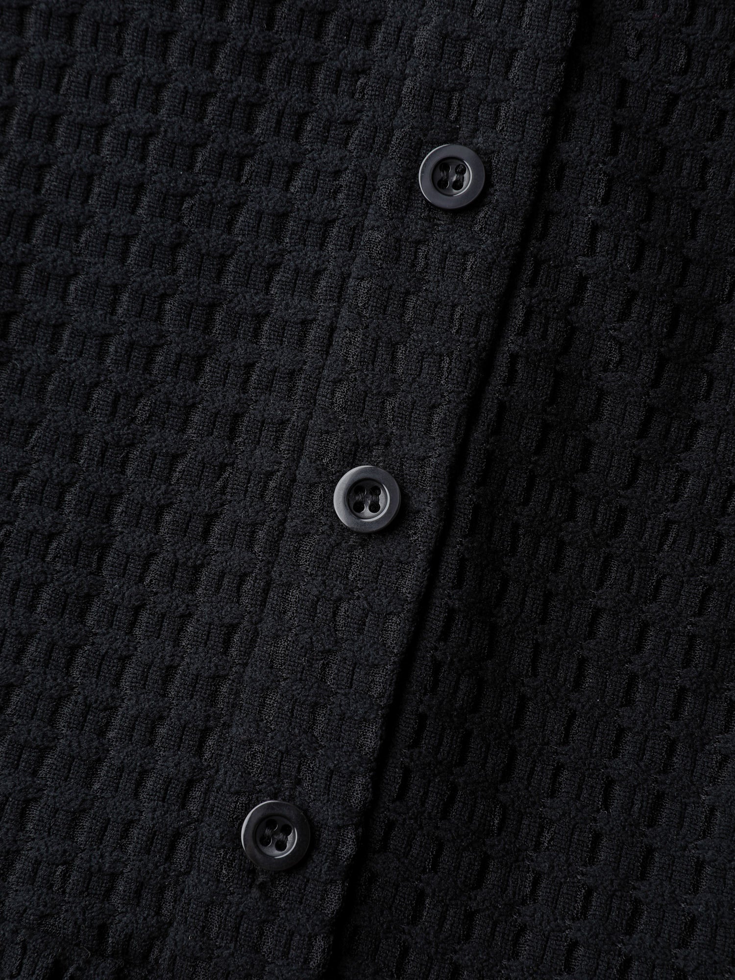 Textured Button Placket Knit Top - Image 5
