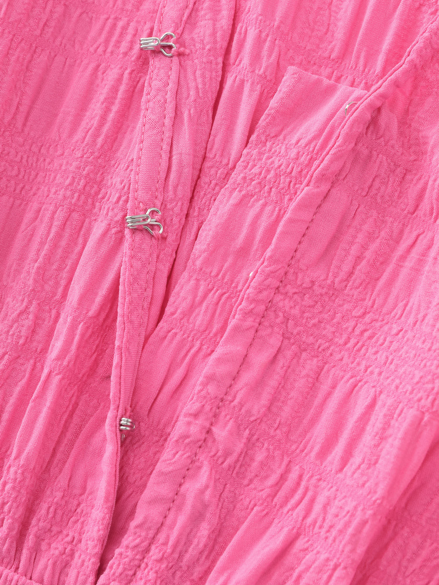 Textured Cinched-Waist Maxi Dress - Image 6