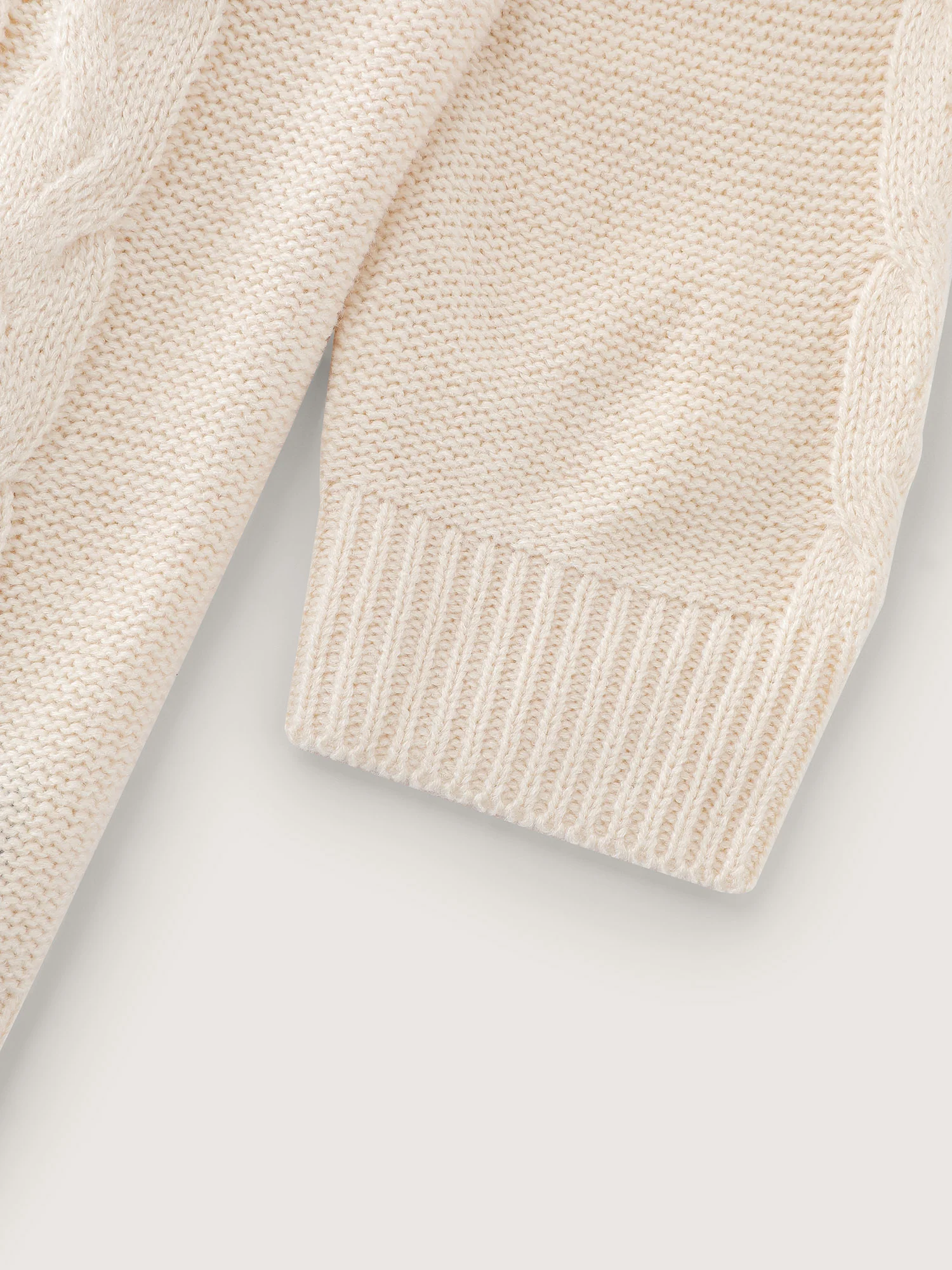 Textured Contrast Drop Shoulder Pullover - Image 6