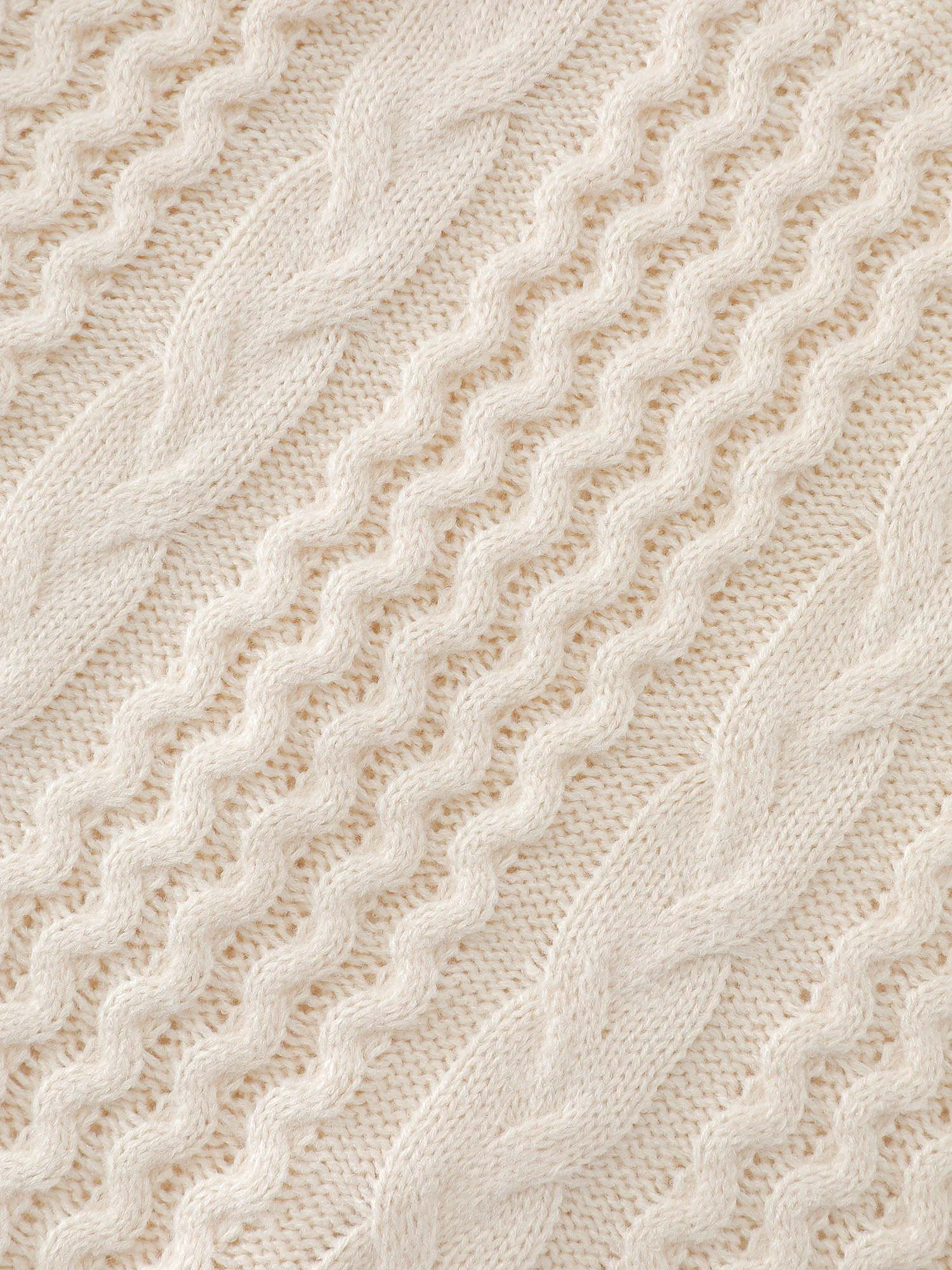 Textured Contrast Drop Shoulder Pullover - Image 7