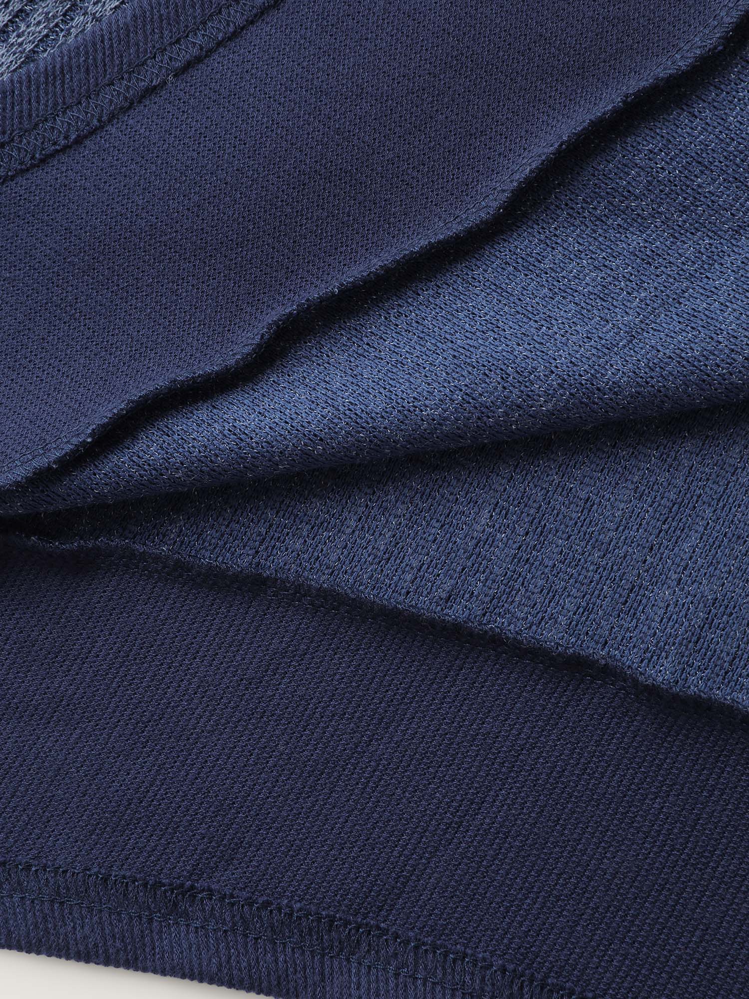 Textured Contrast Edge Hooded Jacket - Image 5