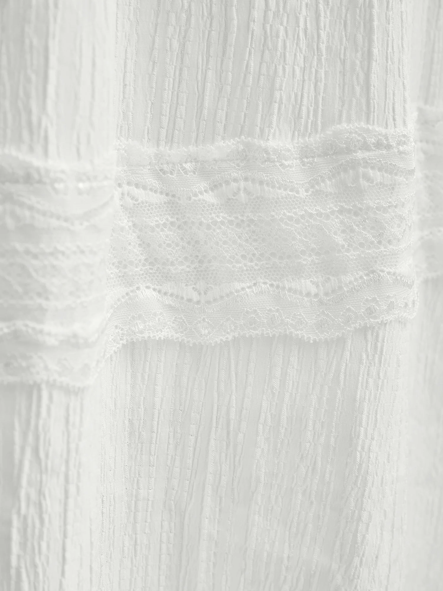 Textured Cut-Out Lace Tied Midi Dress - Image 2