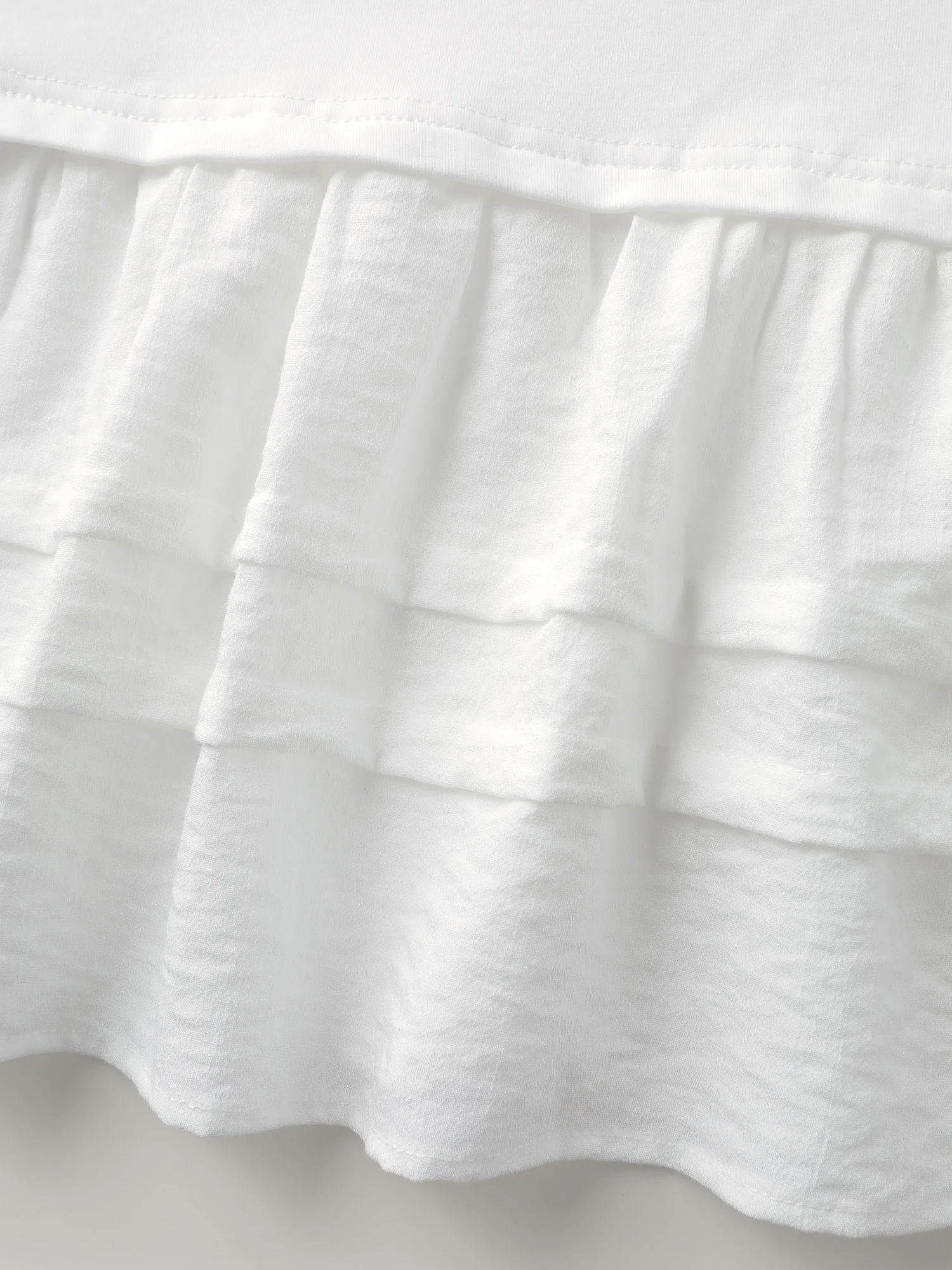 Textured Faux Two-Piece Pleated Sweatshirt - Image 5