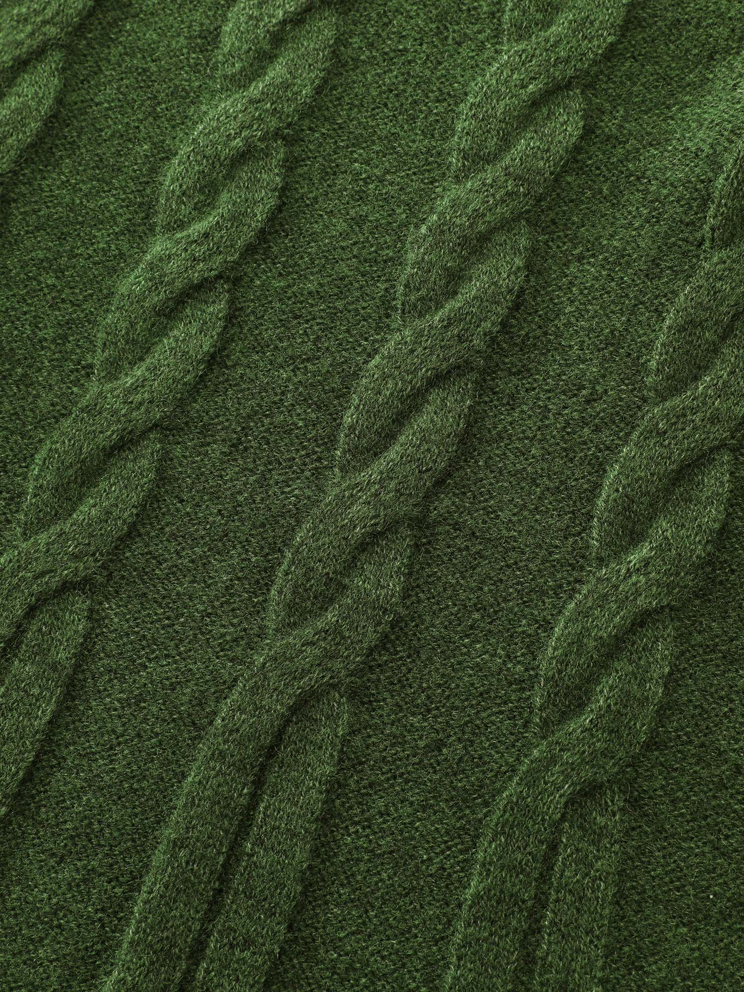 Textured Flared Sleeve A-Line Pullover - Image 5