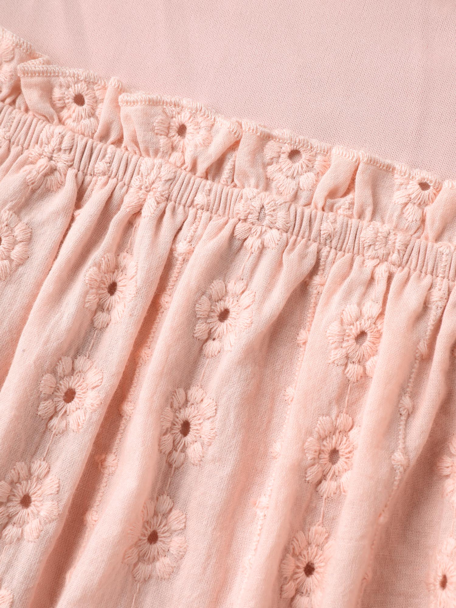 Textured Frill Trim Square Neck Blouse - Image 7