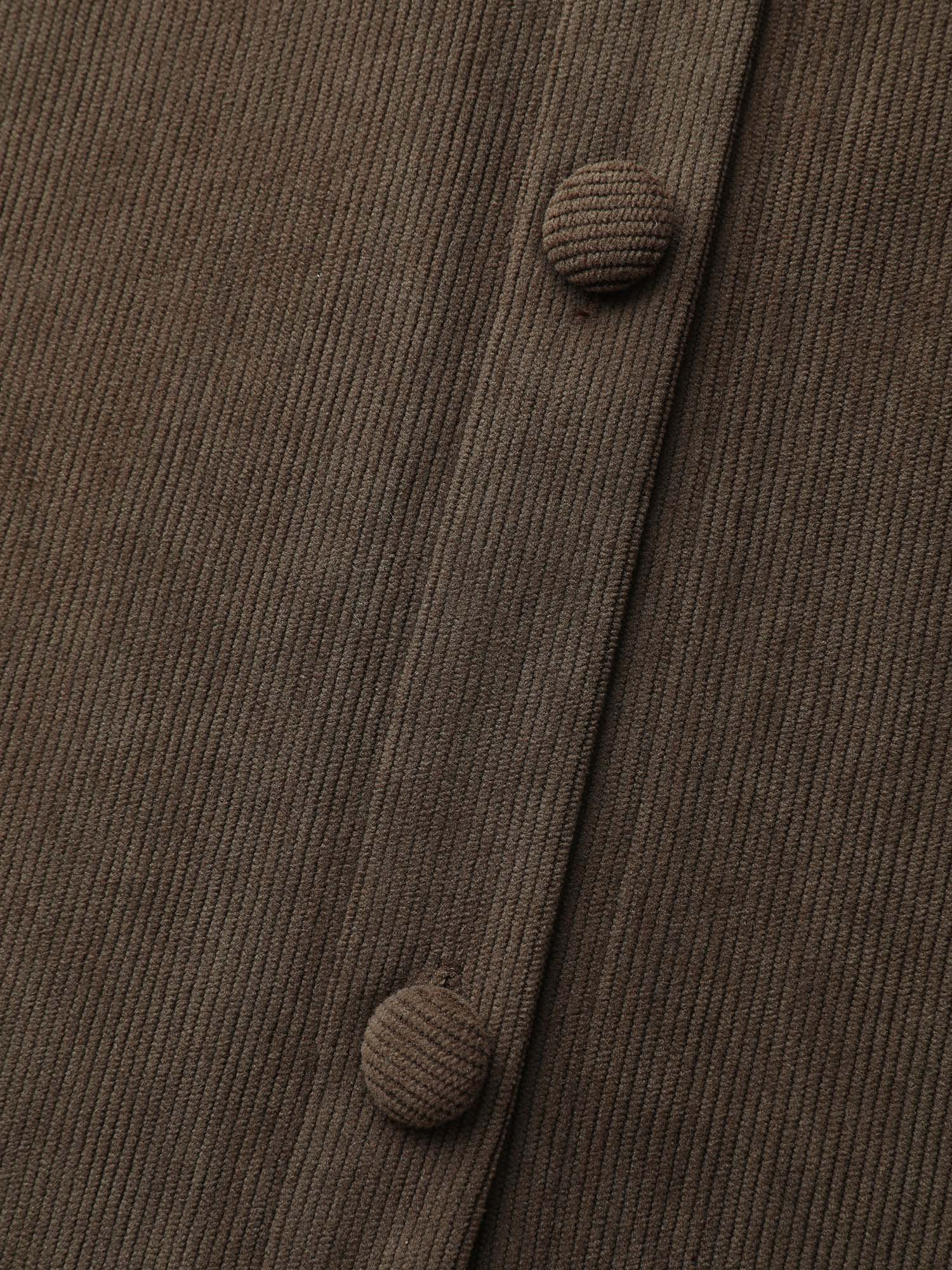Textured Fringe Button Down Jacket - Image 6