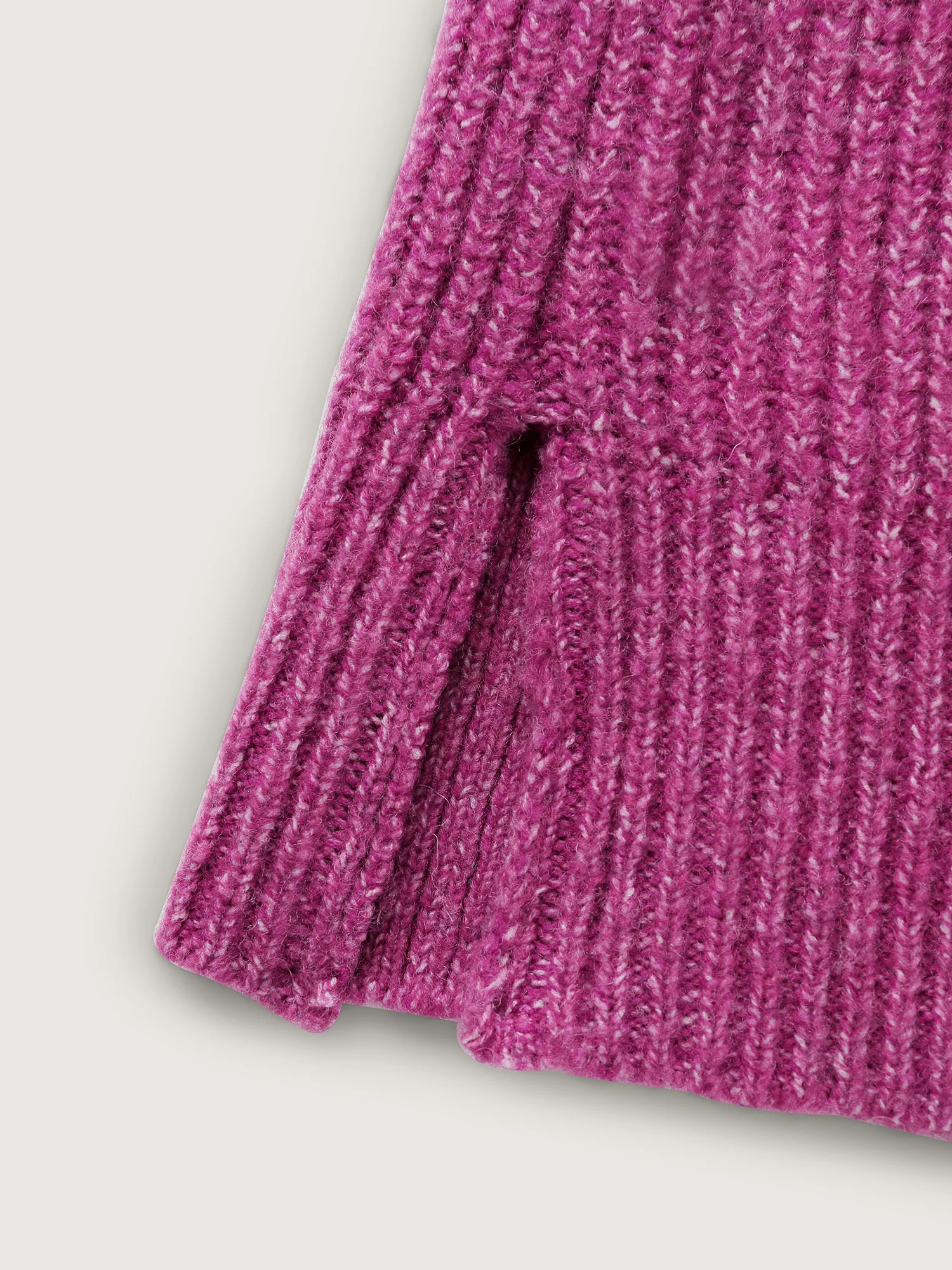 Textured Half Zipper Lapel Collar Pullover - Image 7