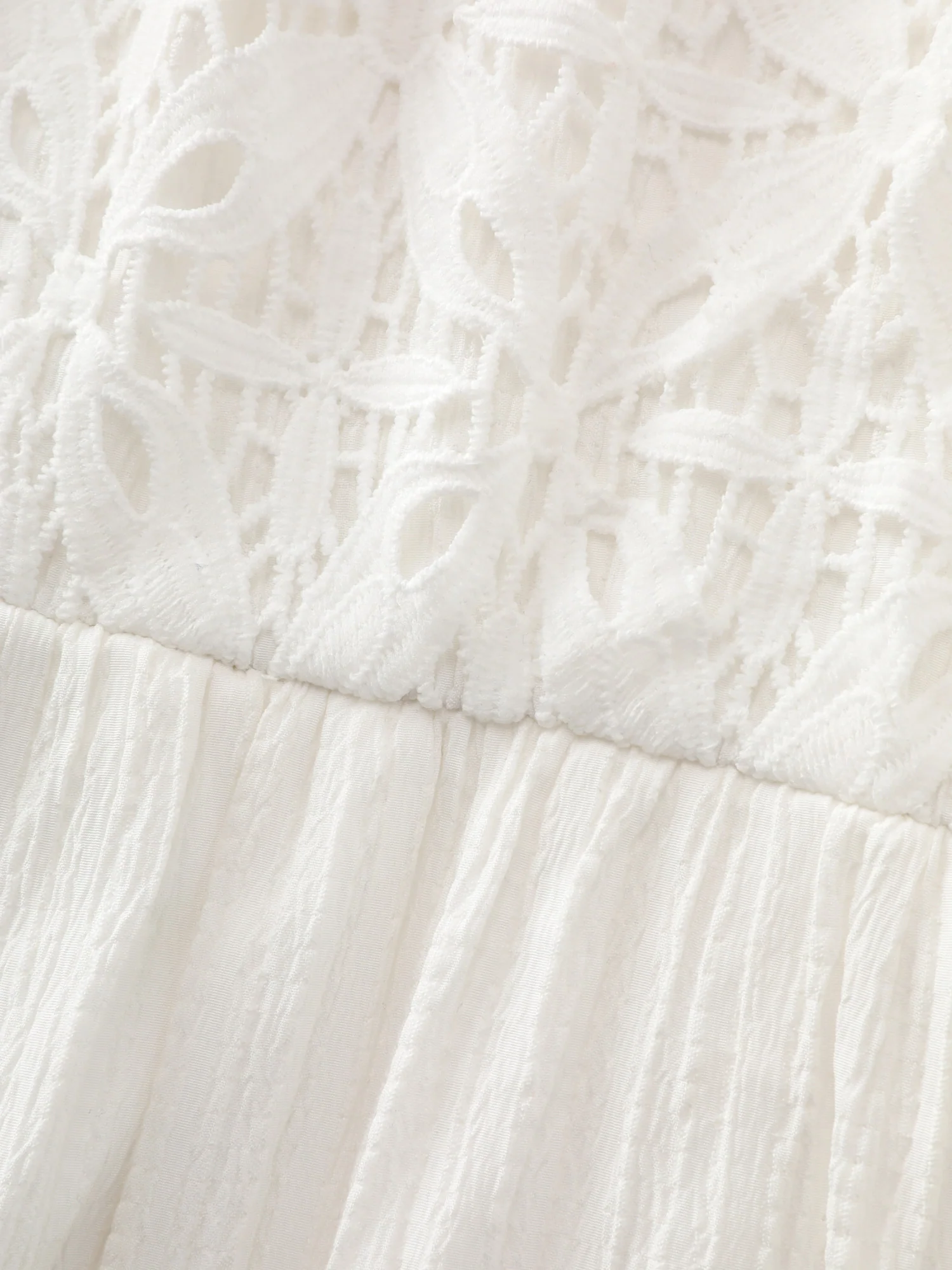 Timeless Lace Trim Halter Neckline Maxi Dress - Image 7