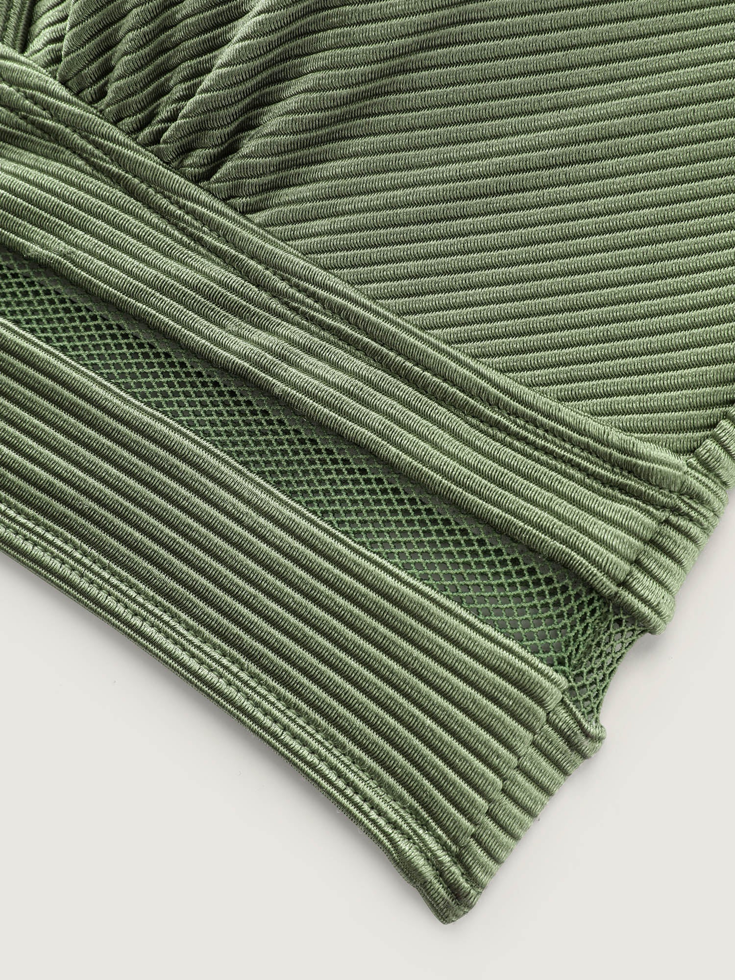 Textured Hollowed Out Swim Top - Image 6