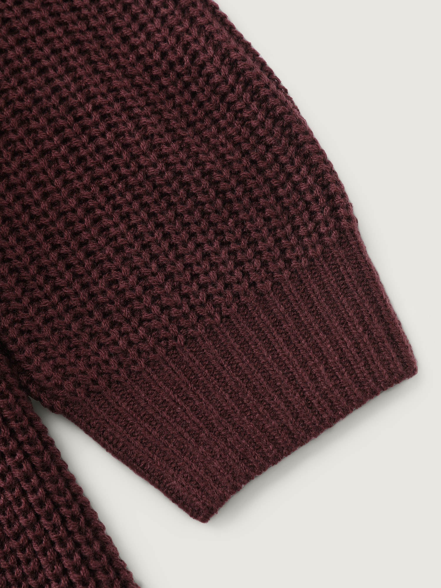 Textured Hooded Cinched-Waist Sweater Dress - Image 6