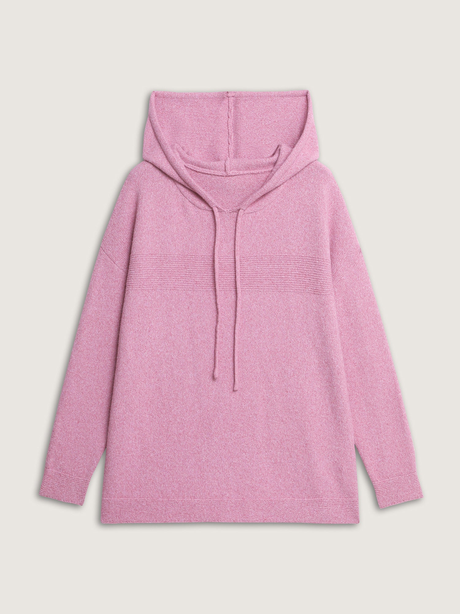 Textured Hooded Relaxed-Fit Pullover - Image 8