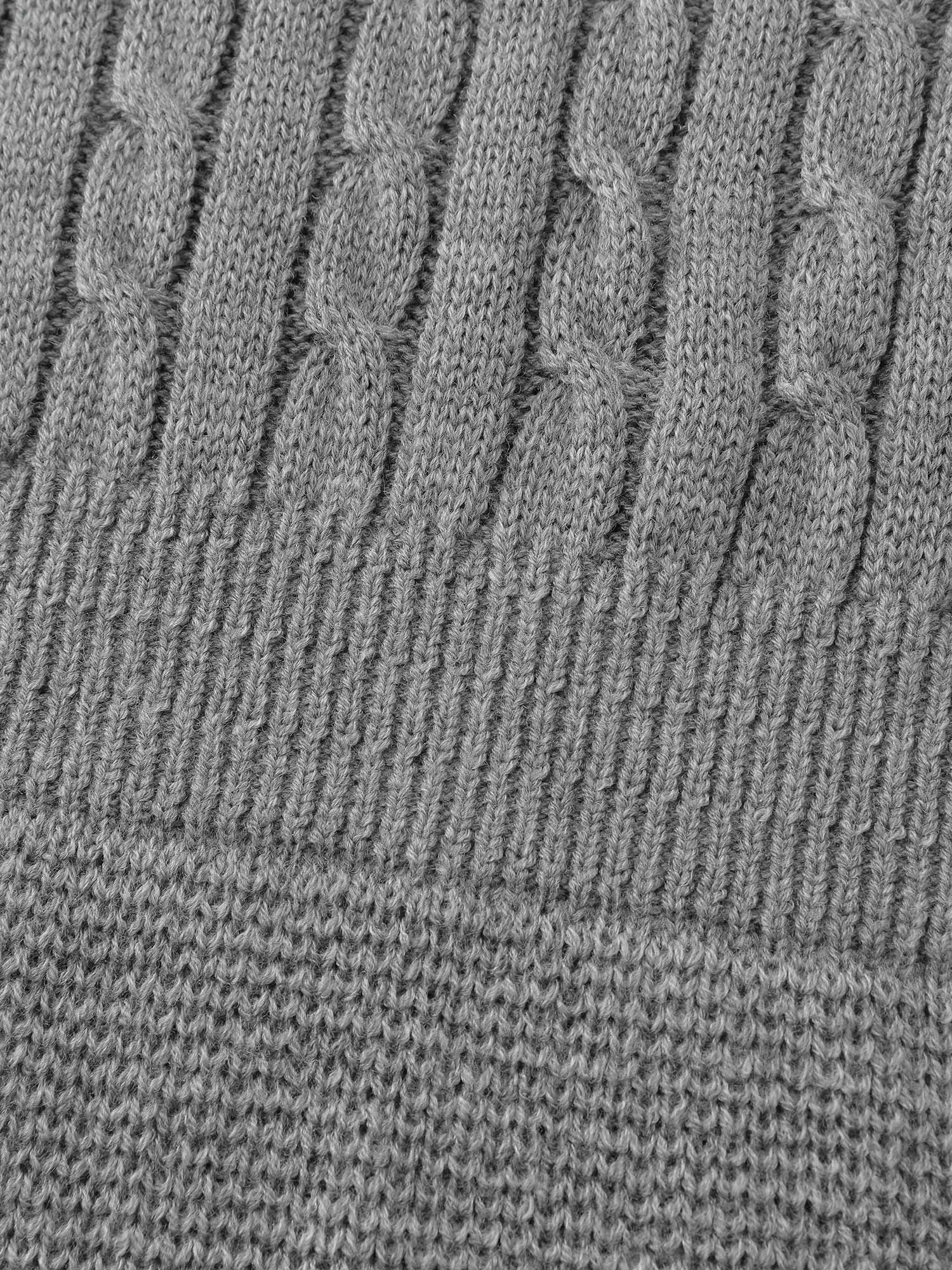 Textured Hooded Waist-Defining Sweater Dress - Image 6